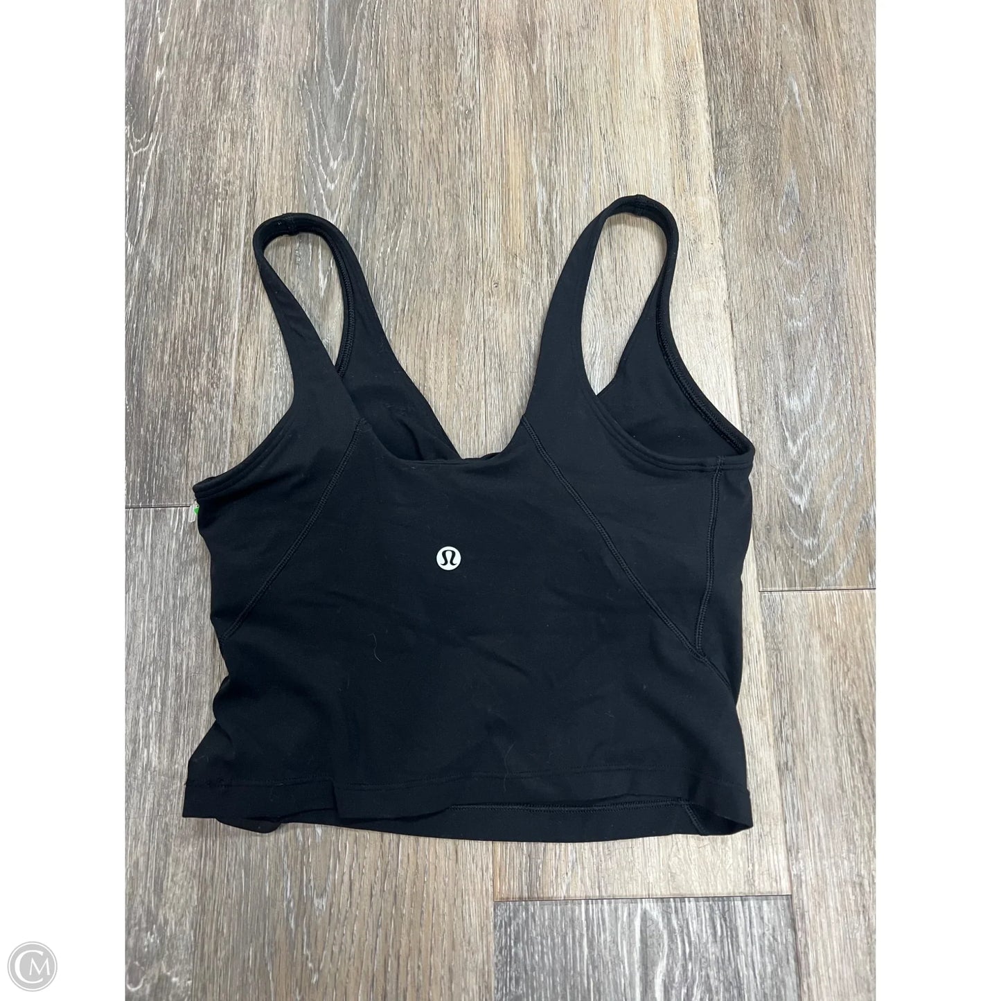 Athletic Tank Top By Lululemon In Black, Size: 4