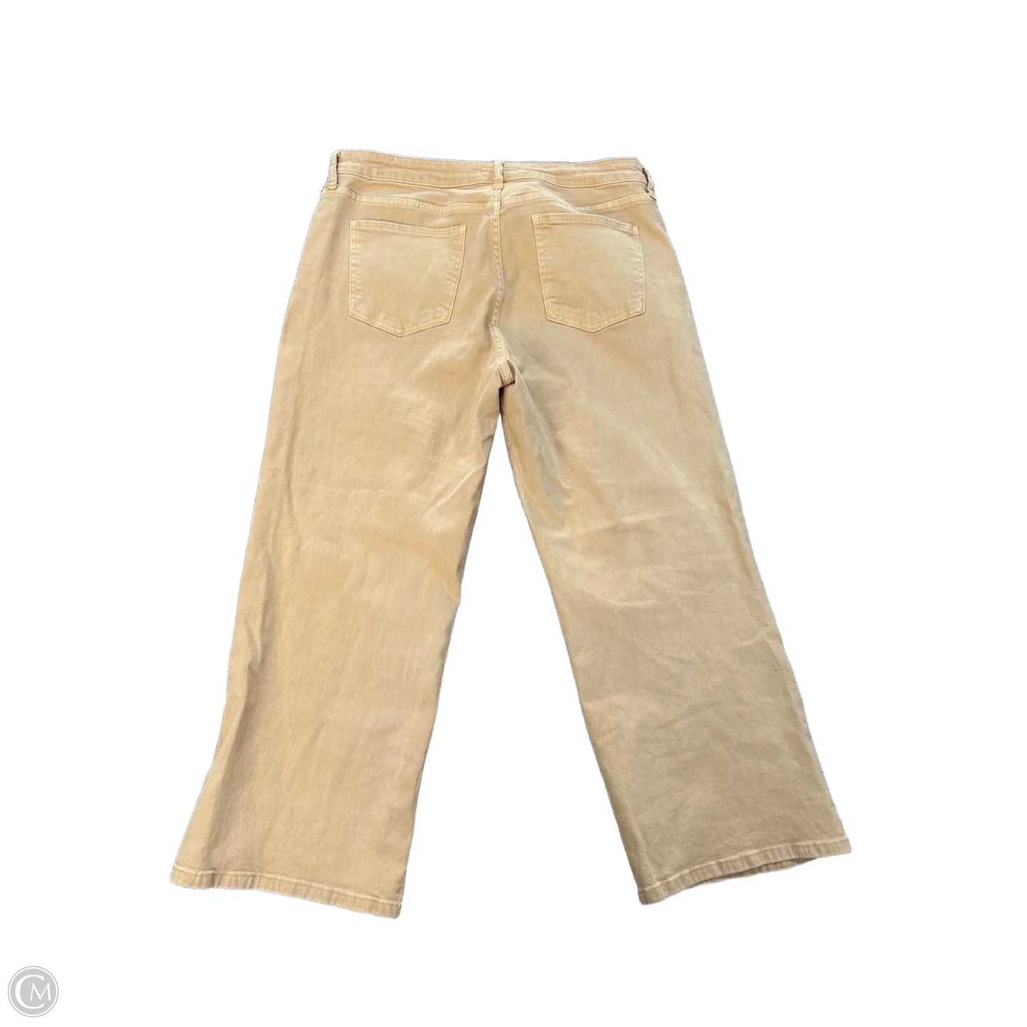 Jeans Wide Leg By Kut In Orange Denim, Size: 14