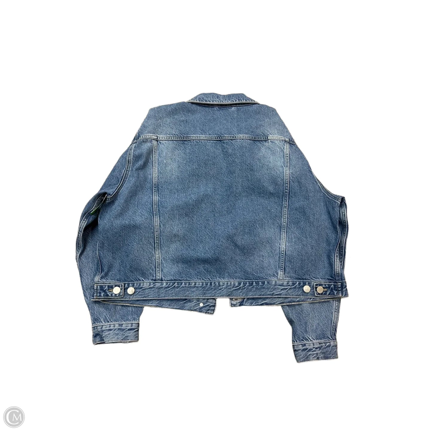 Jacket Denim By Reiss In Blue Denim, Size: 16