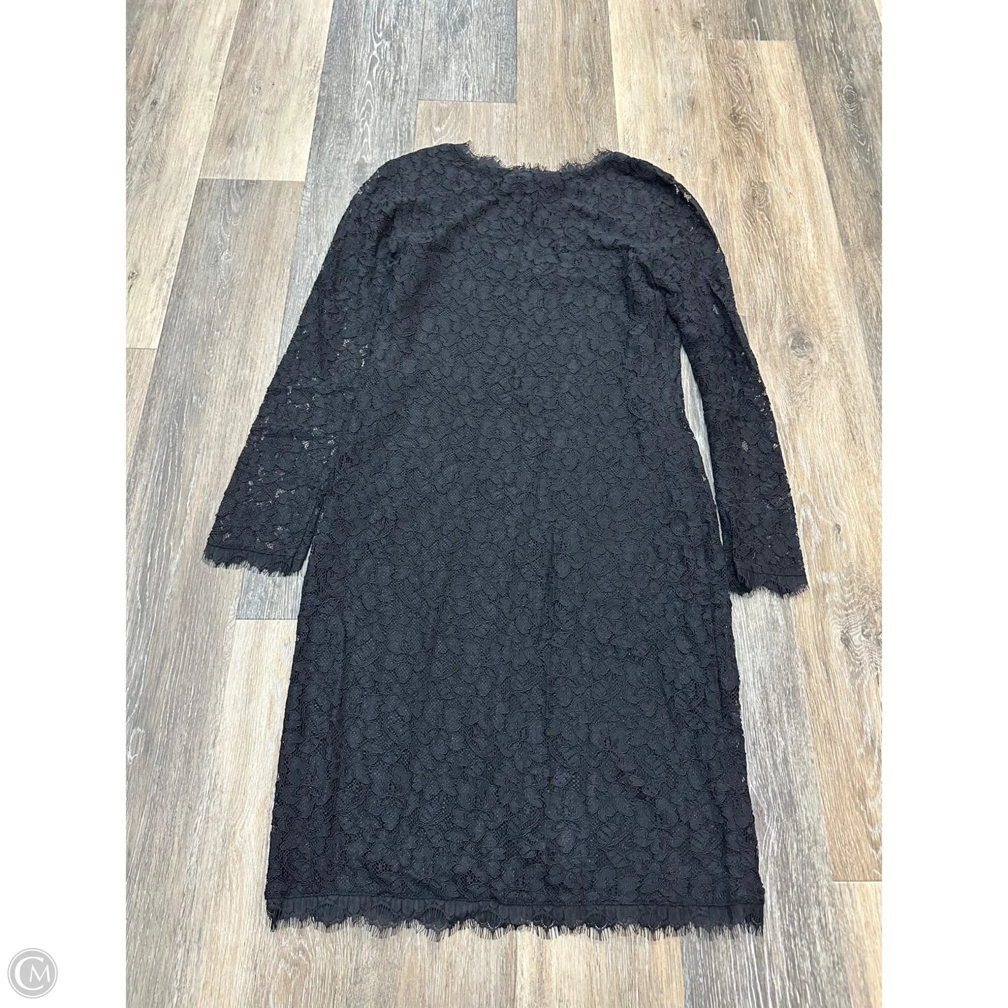 Dress Designer By Diane Von Furstenberg In Black, Size: 10