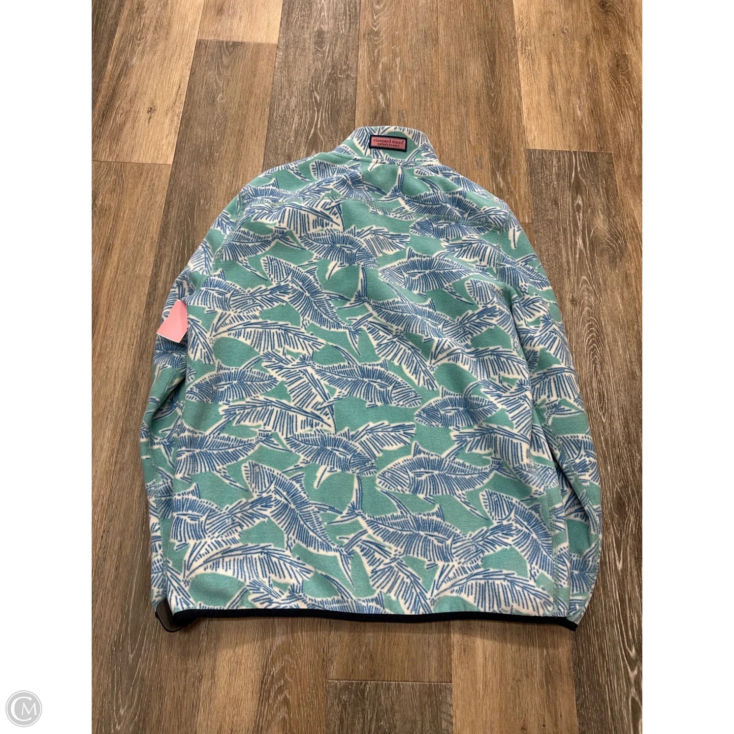 Athletic Fleece By Vineyard Vines In Blue & Green, Size: M