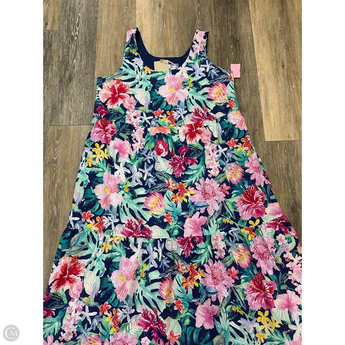 Dress Casual Maxi By Tommy Bahama In Multi-colored, Size: L