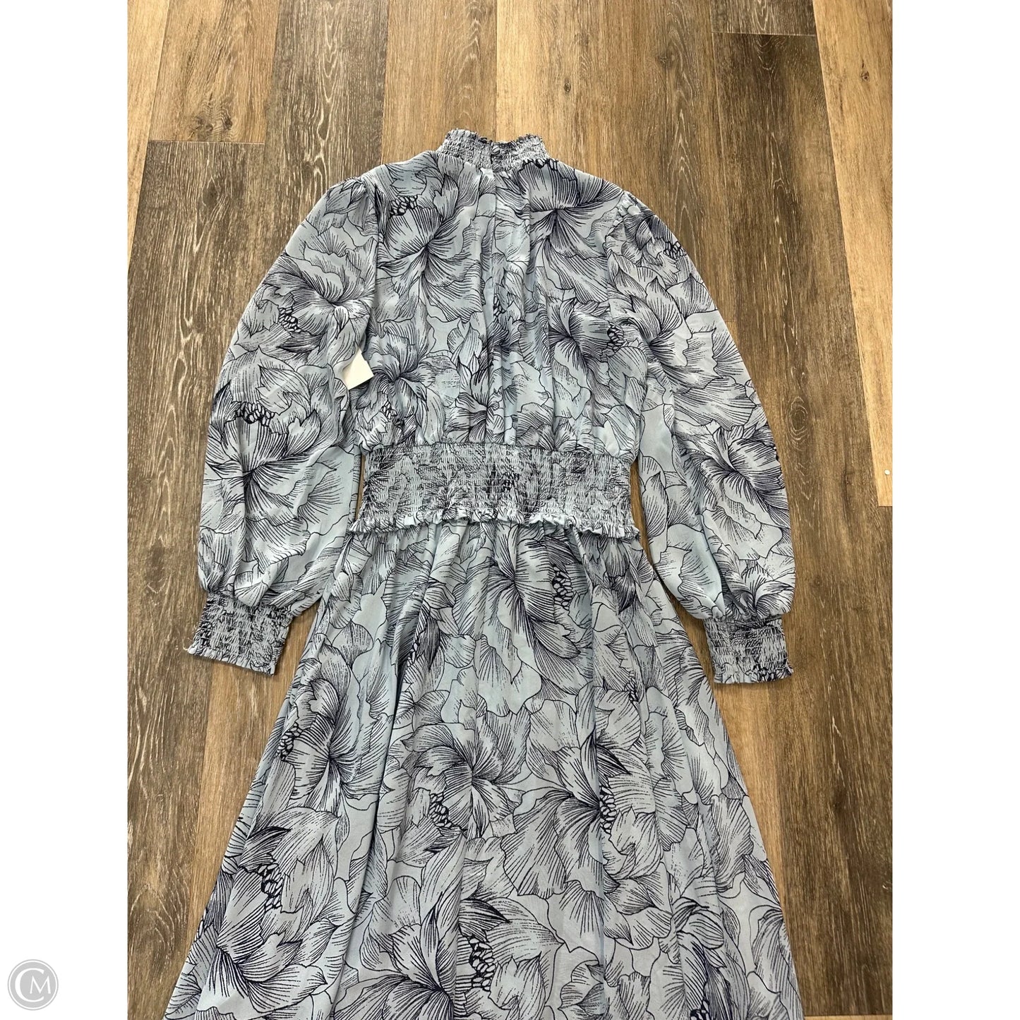 Dress Party Long By Bcbgmaxazria In Blue, Size: M