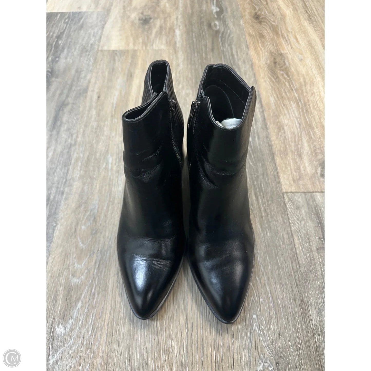 Boots Designer By Zac By Zac Posen In Black, Size: 6.5