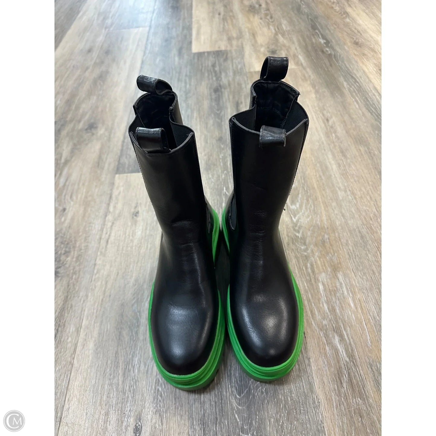 Boots Mid-calf Flats By Azalea Wang In Black, Size: 7.5