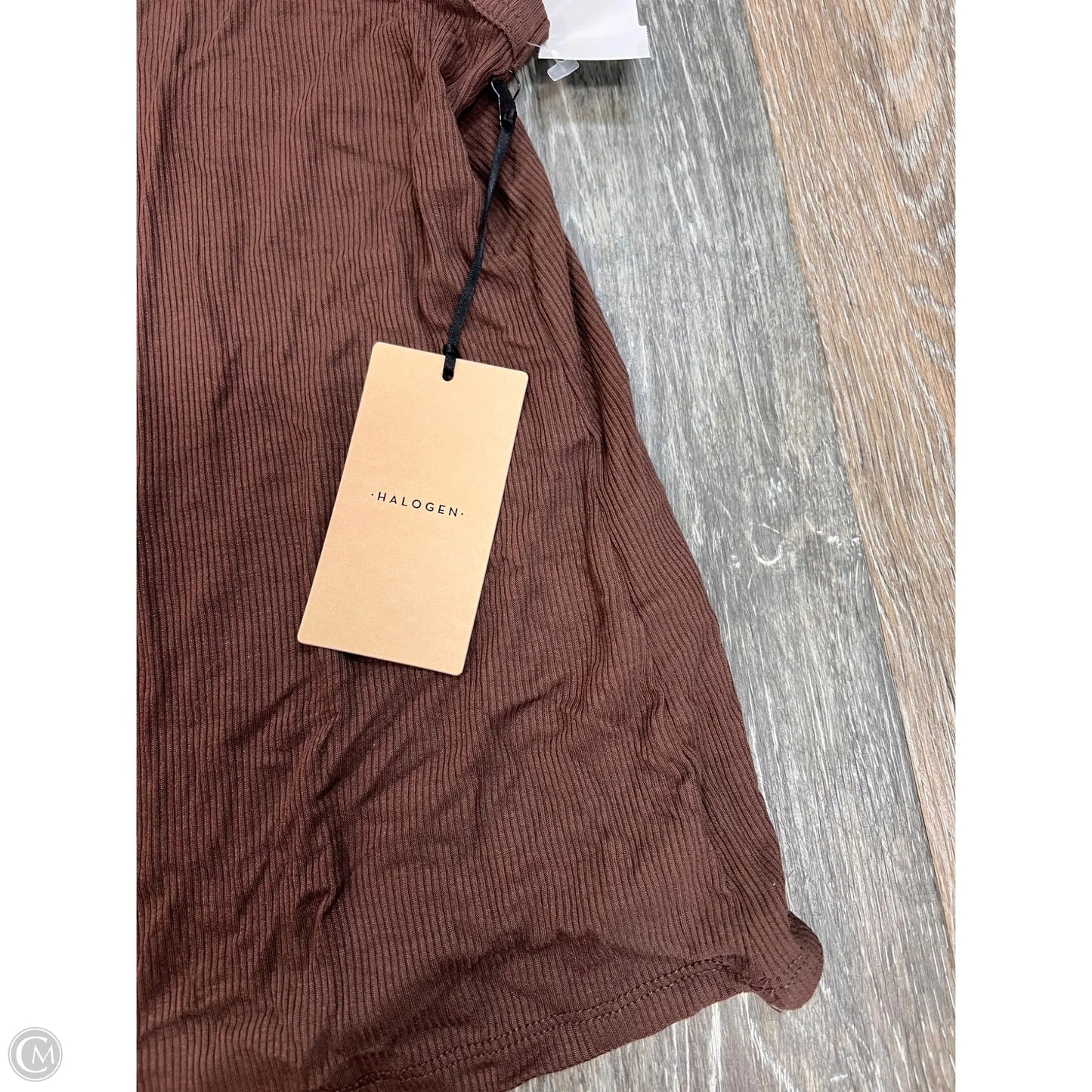 Tank Top By Halogen In Brown, Size: Xl