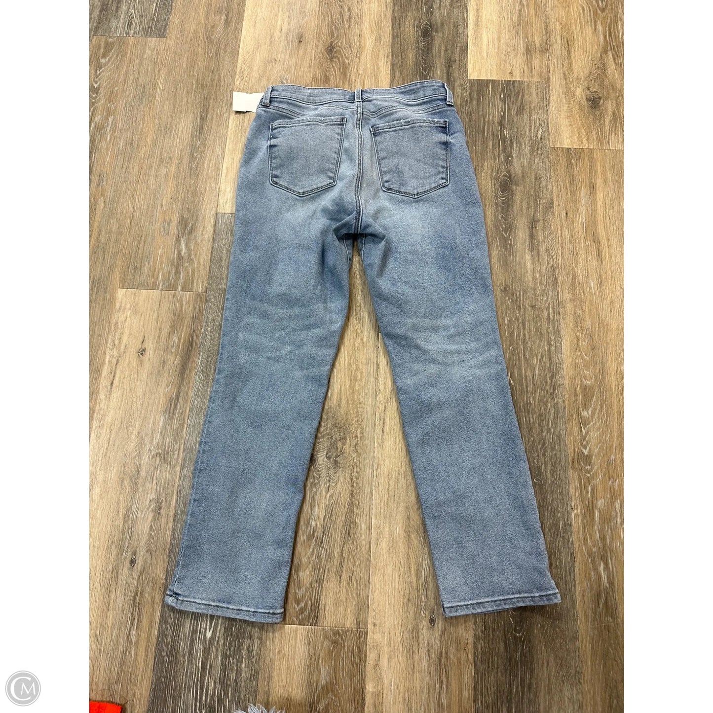 Jeans Straight By Evereve In Blue Denim, Size: 6