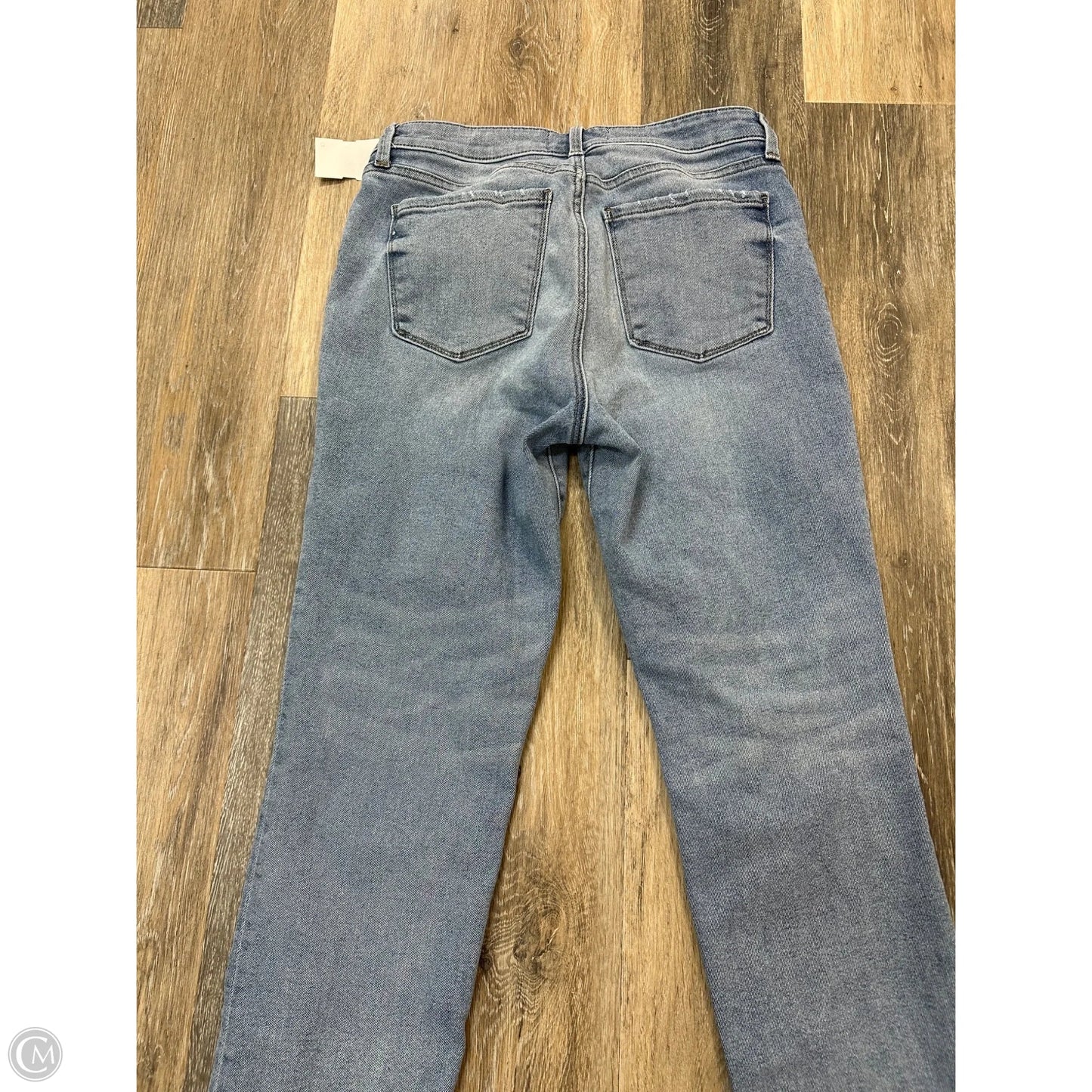 Jeans Straight By Evereve In Blue Denim, Size: 6