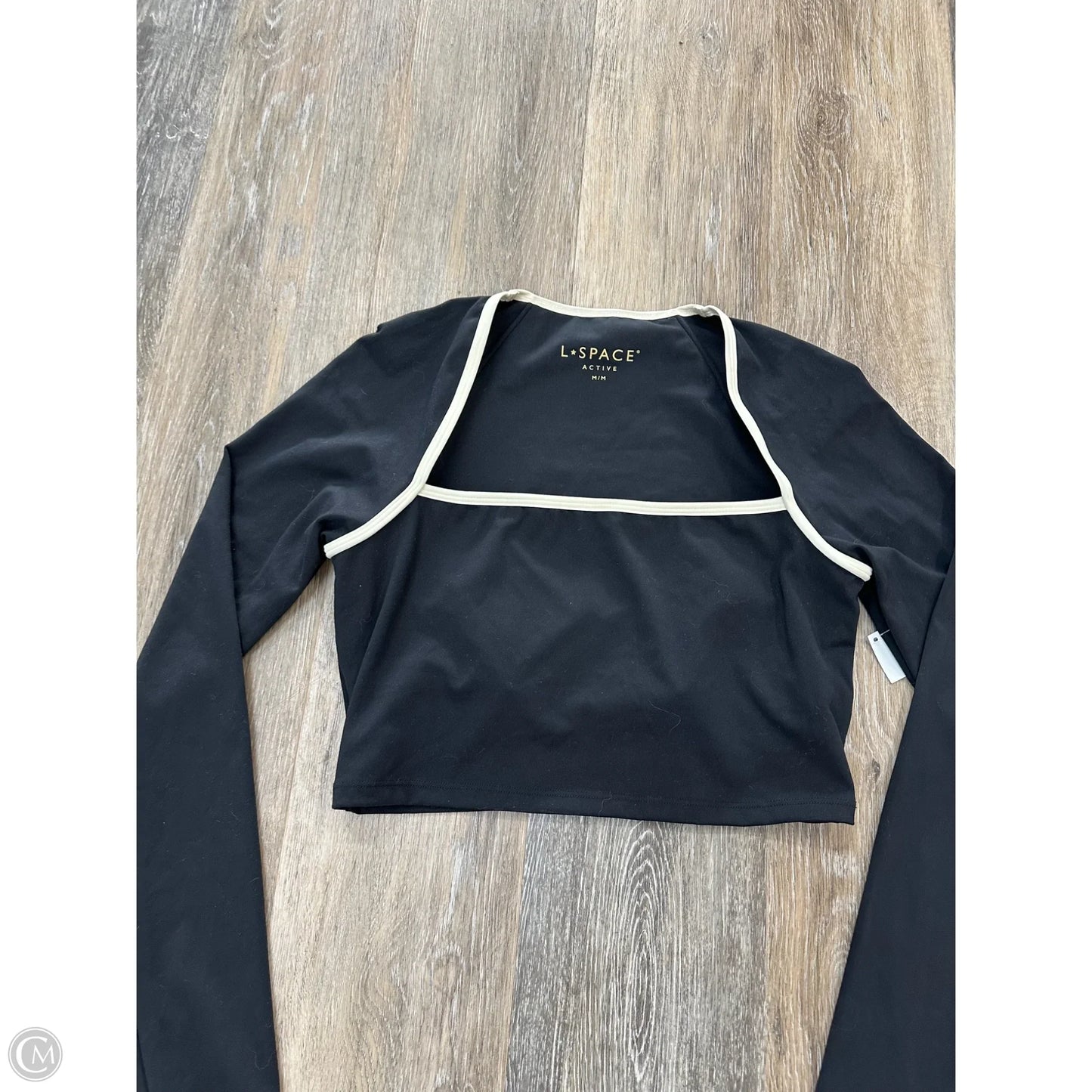 Top Long Sleeve By L Space In Black, Size: M