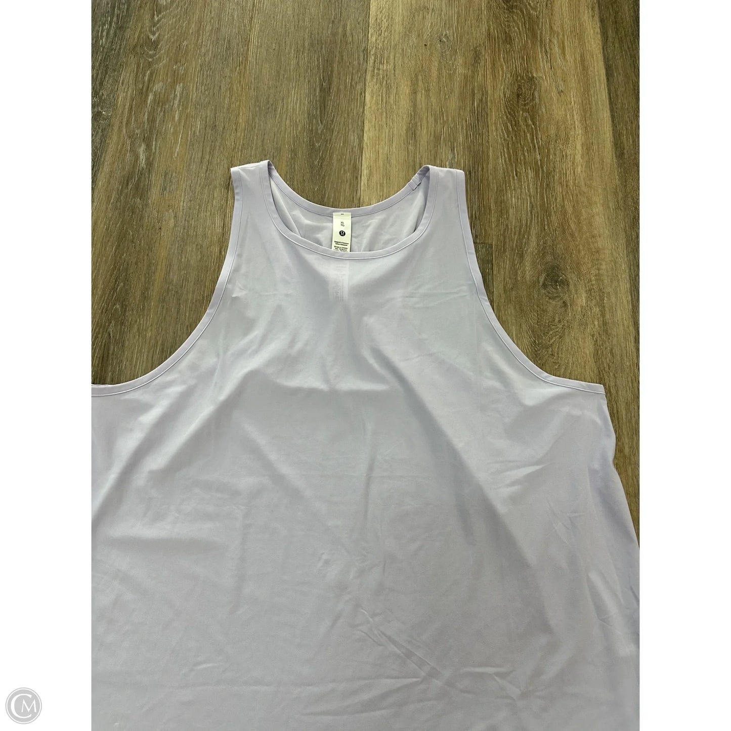 Athletic Tank Top By Lululemon In Purple, Size: Xl