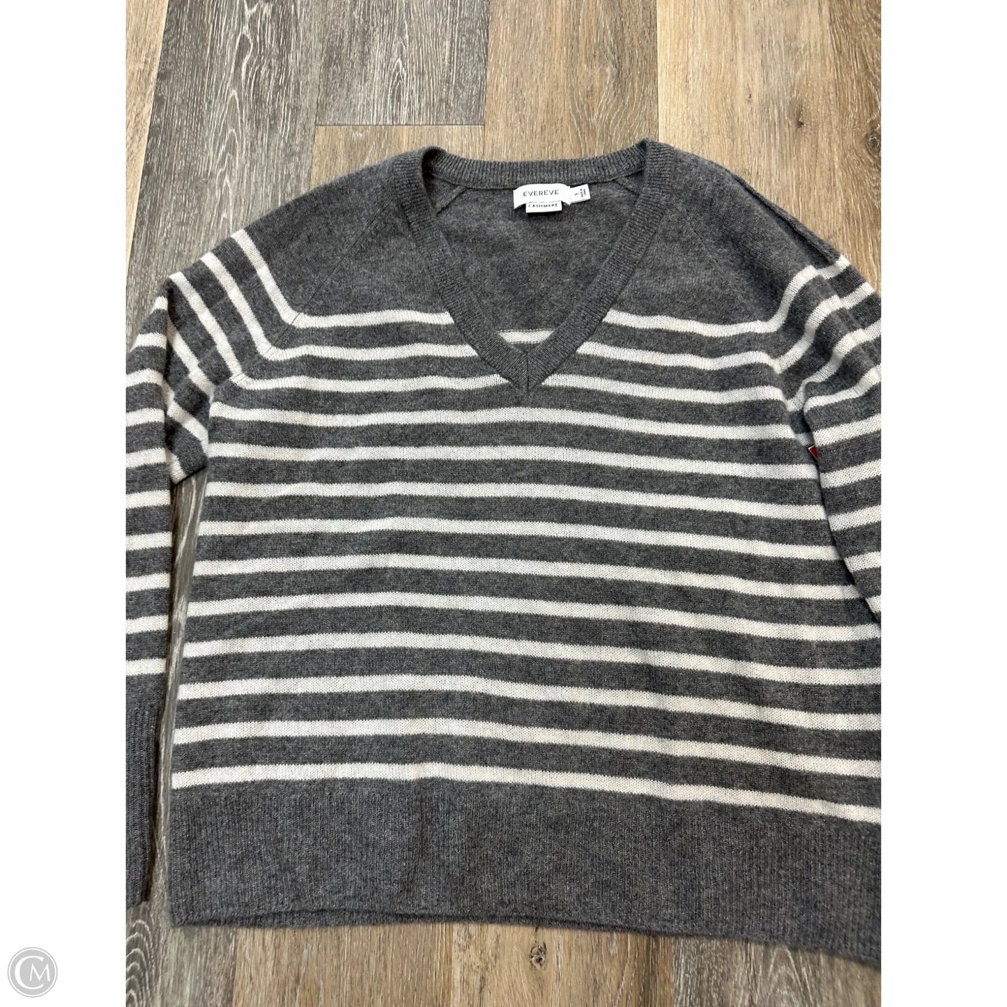 - Sweater Cashmere By Evereve In Grey, Size: S