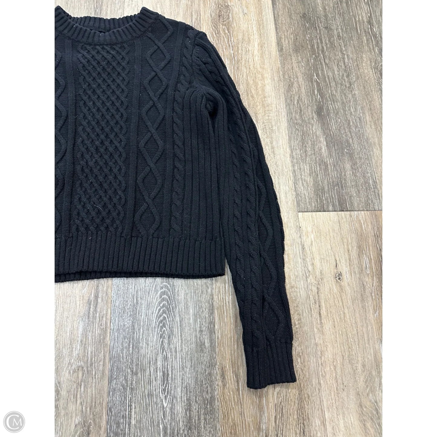Sweater By Gap In Black, Size: S