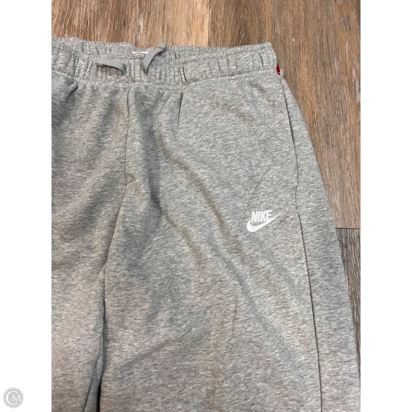 -Athletic Pants By Nike Apparel In Grey, Size: M
