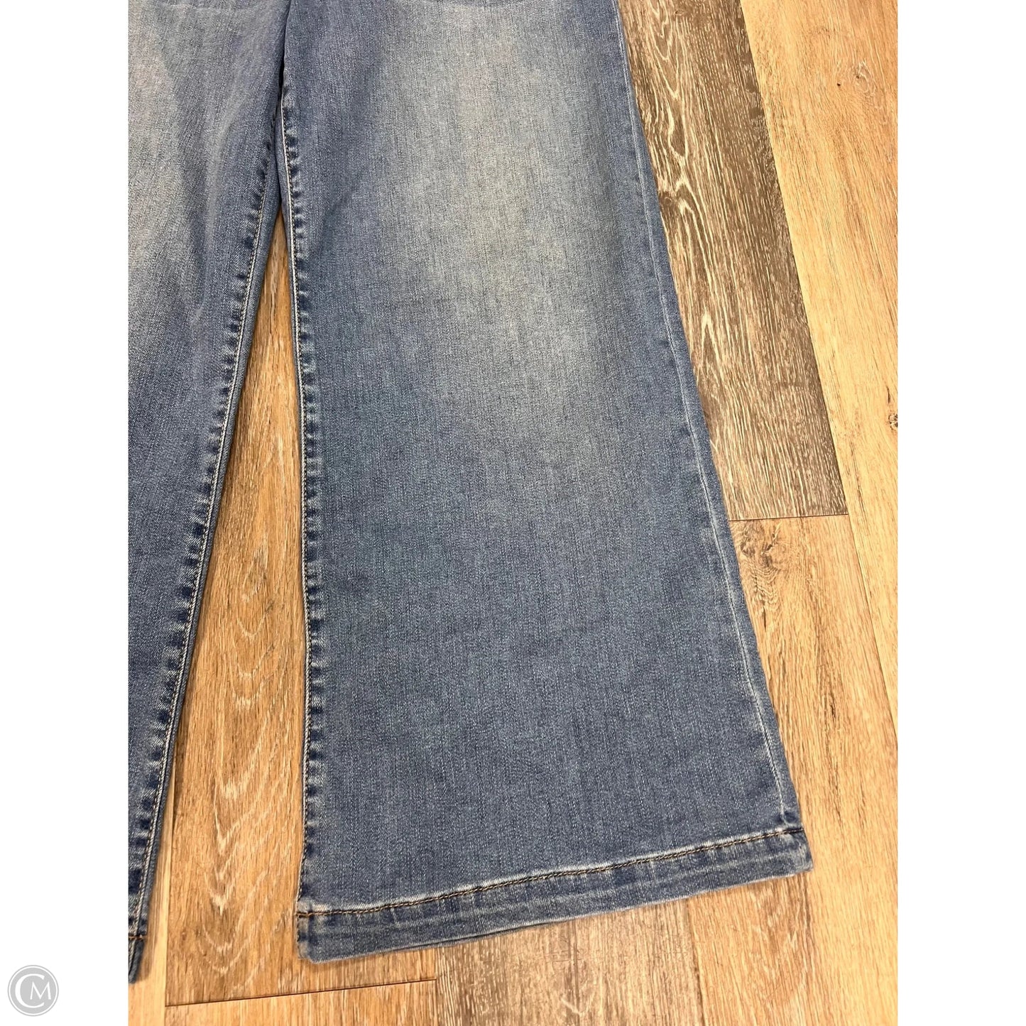 -Jeans Wide Leg By Kut In Blue Denim, Size: 12