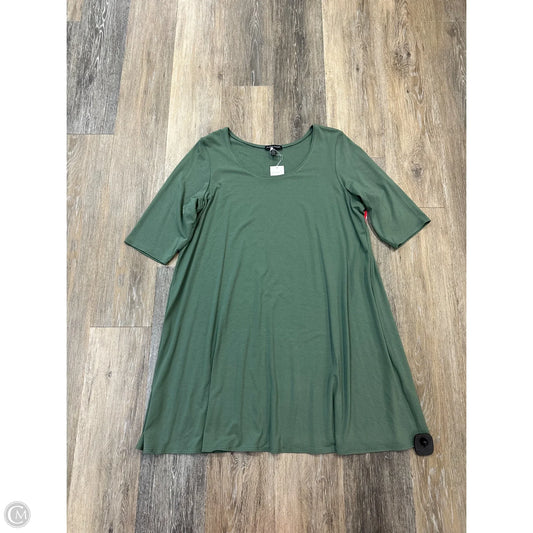 Tunic Long Sleeve By Eileen Fisher In Green, Size: Xl