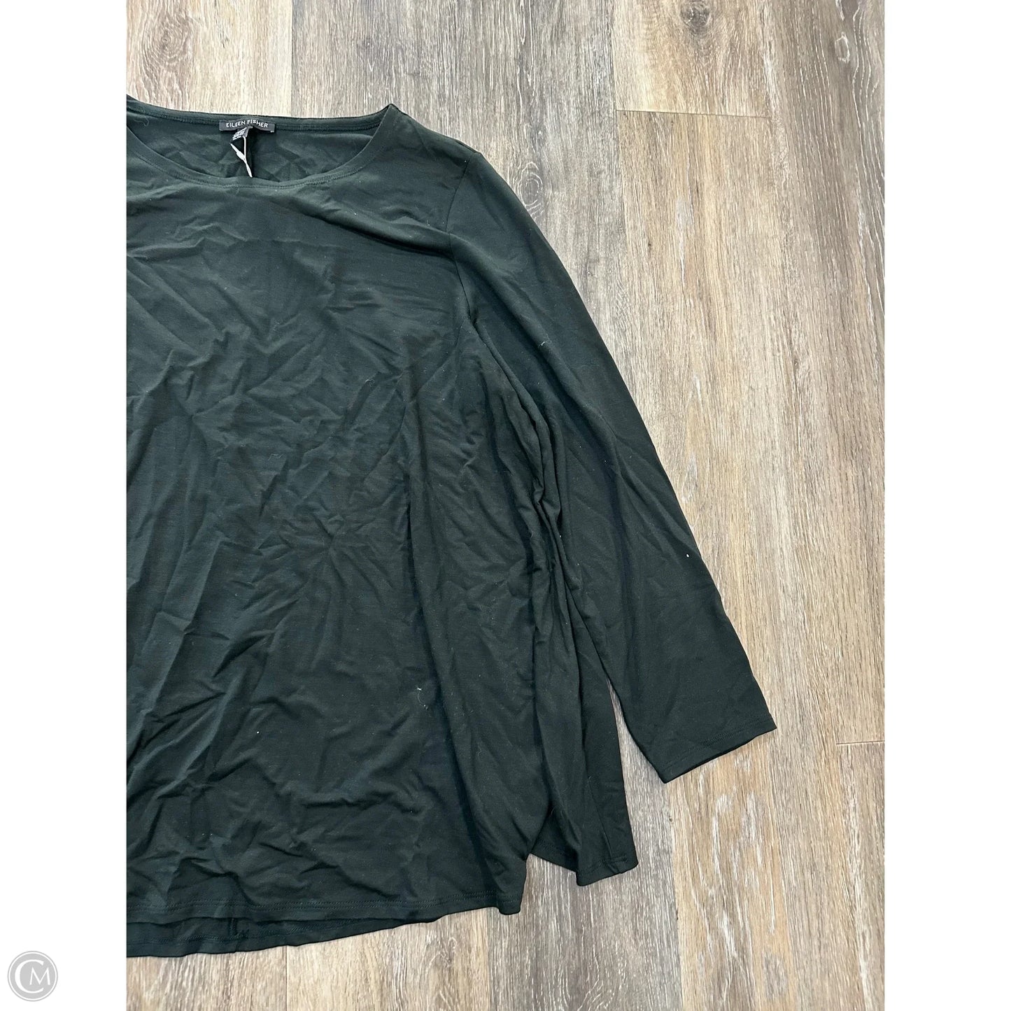 Tunic Long Sleeve By Eileen Fisher In Green, Size: Xl