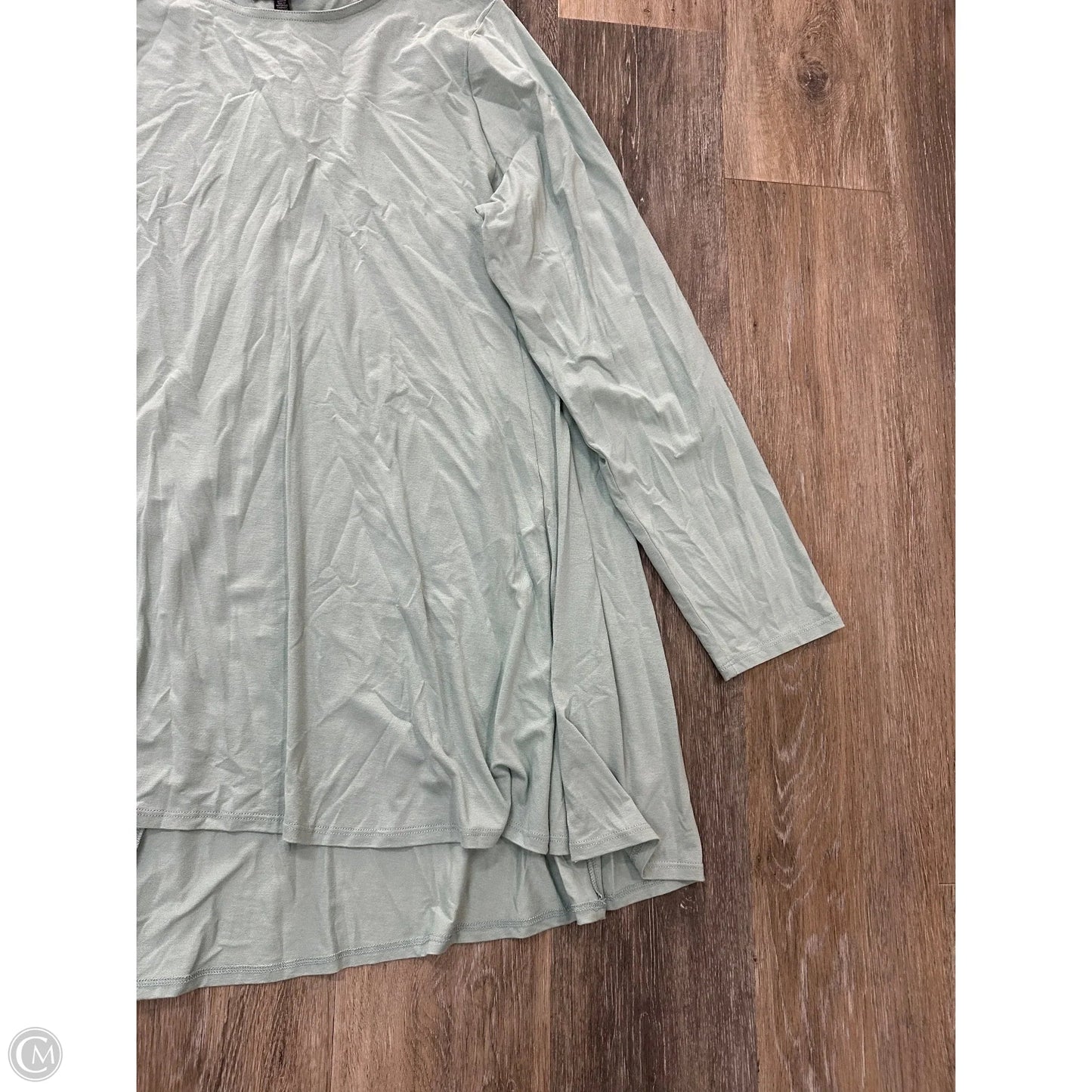 Tunic Long Sleeve By Eileen Fisher In Green, Size: Xl