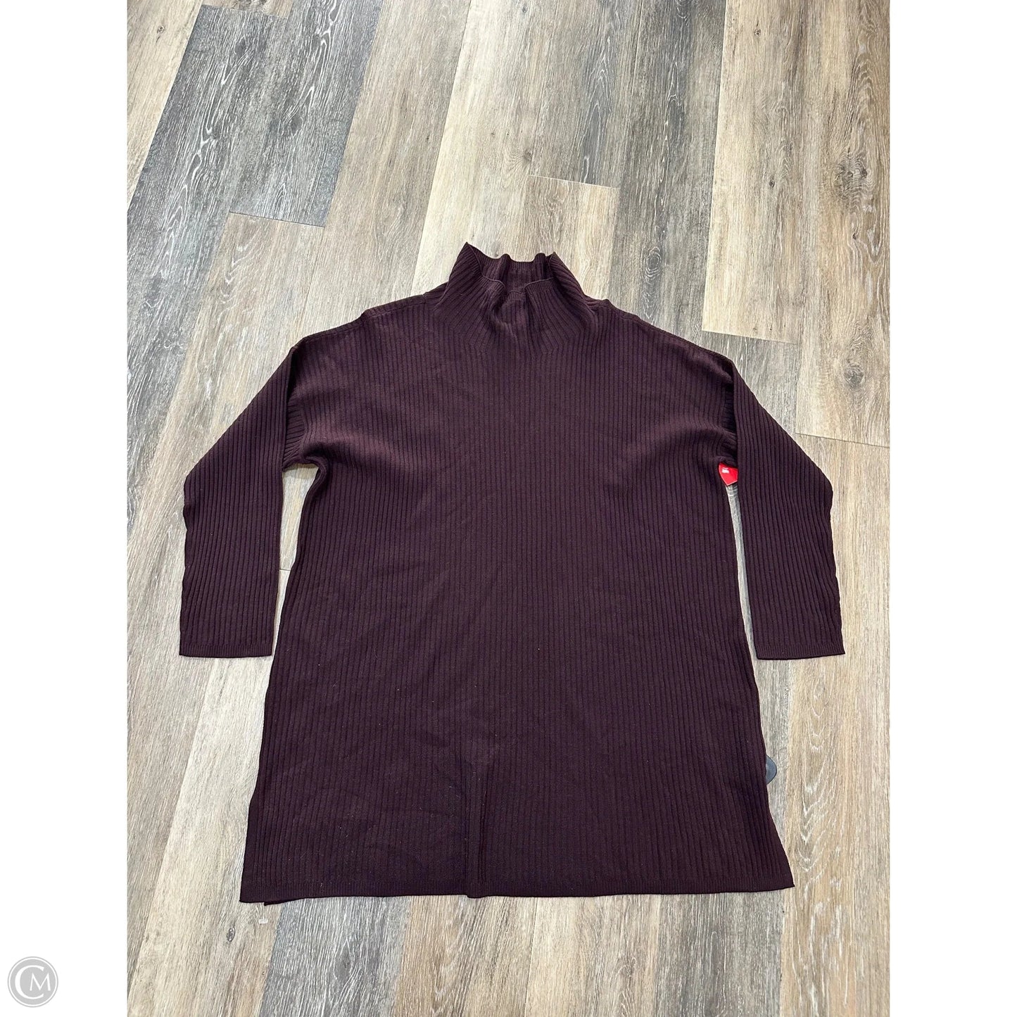 Sweater By Eileen Fisher In Purple, Size: Xl