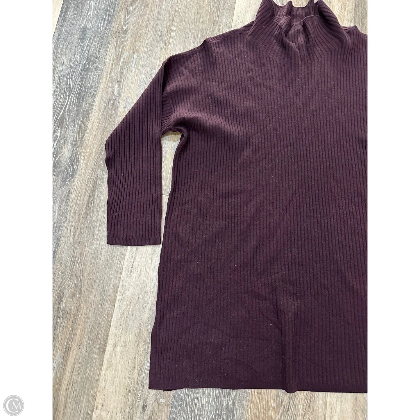 Sweater By Eileen Fisher In Purple, Size: Xl