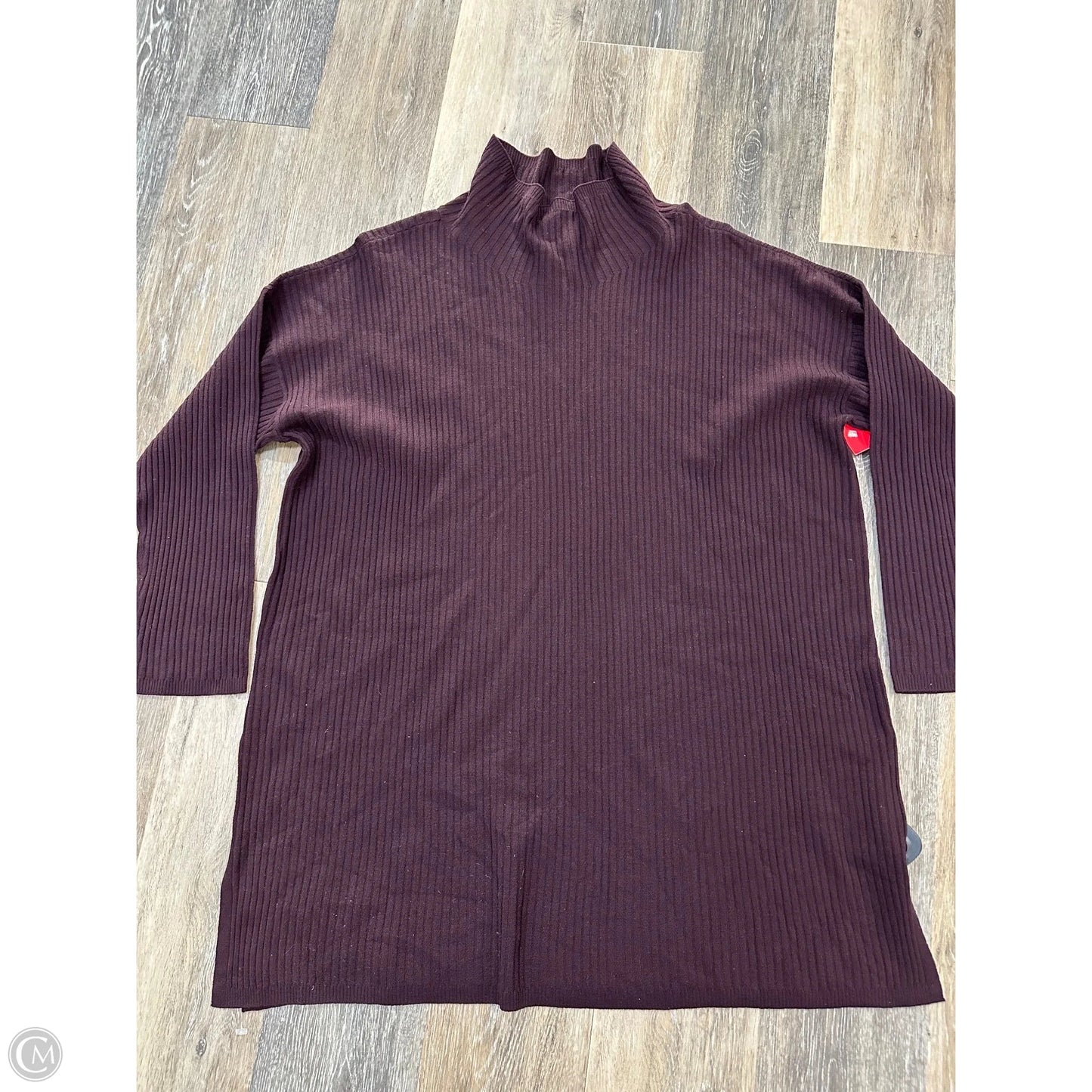 Sweater By Eileen Fisher In Purple, Size: Xl