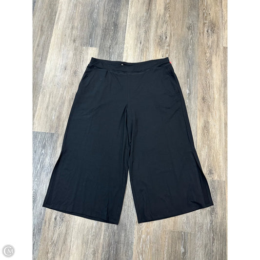 Capris By Eileen Fisher In Black, Size: Xl