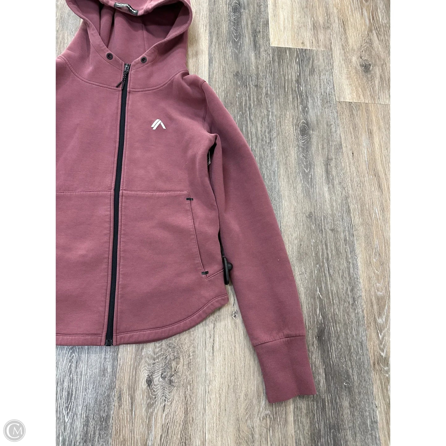 Athletic Sweatshirt Hoodie By Alphalete In Mauve, Size: M