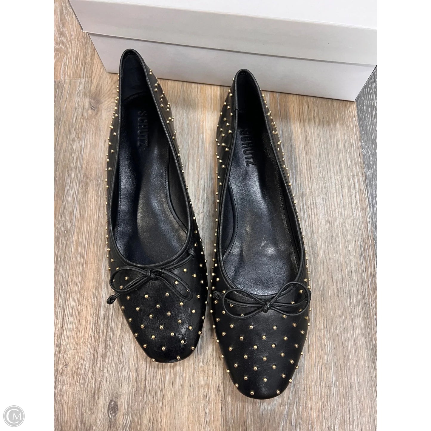 Shoes Flats By Schutz In Black, Size: 10