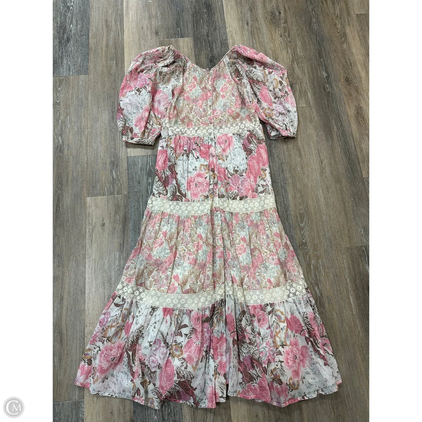 Dress Casual Maxi By Love Shack Fancy In Floral Print, Size: Xs
