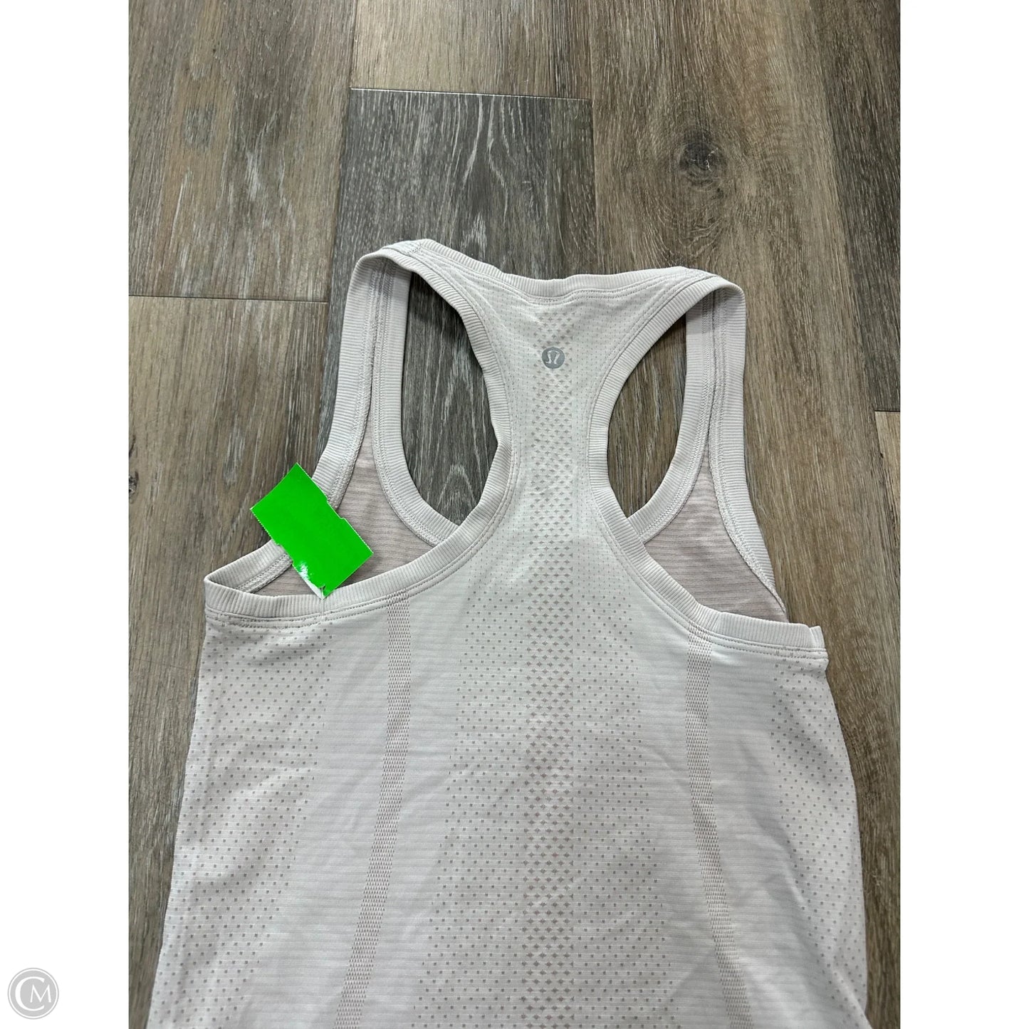 Athletic Tank Top By Lululemon In Cream, Size: 2