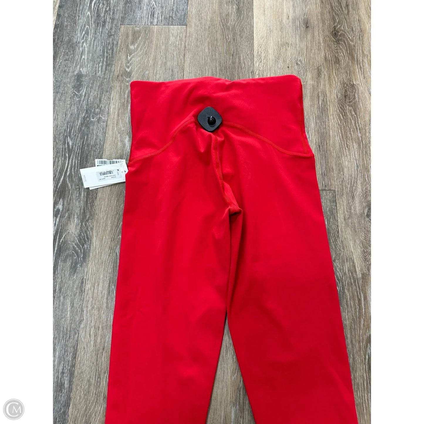 Athletic Leggings By Spanx In Red, Size: L