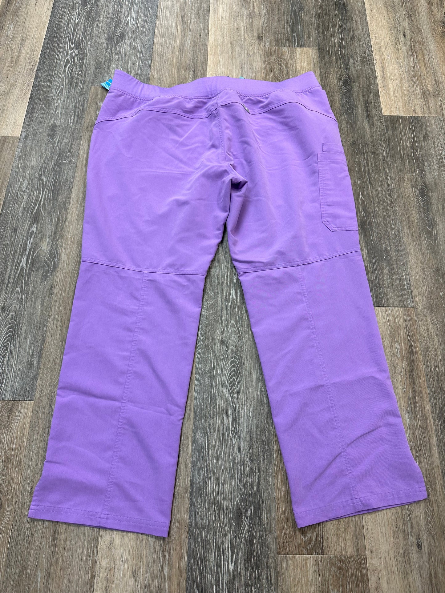 Scrub Pants By Figs In Purple, Size: 2x
