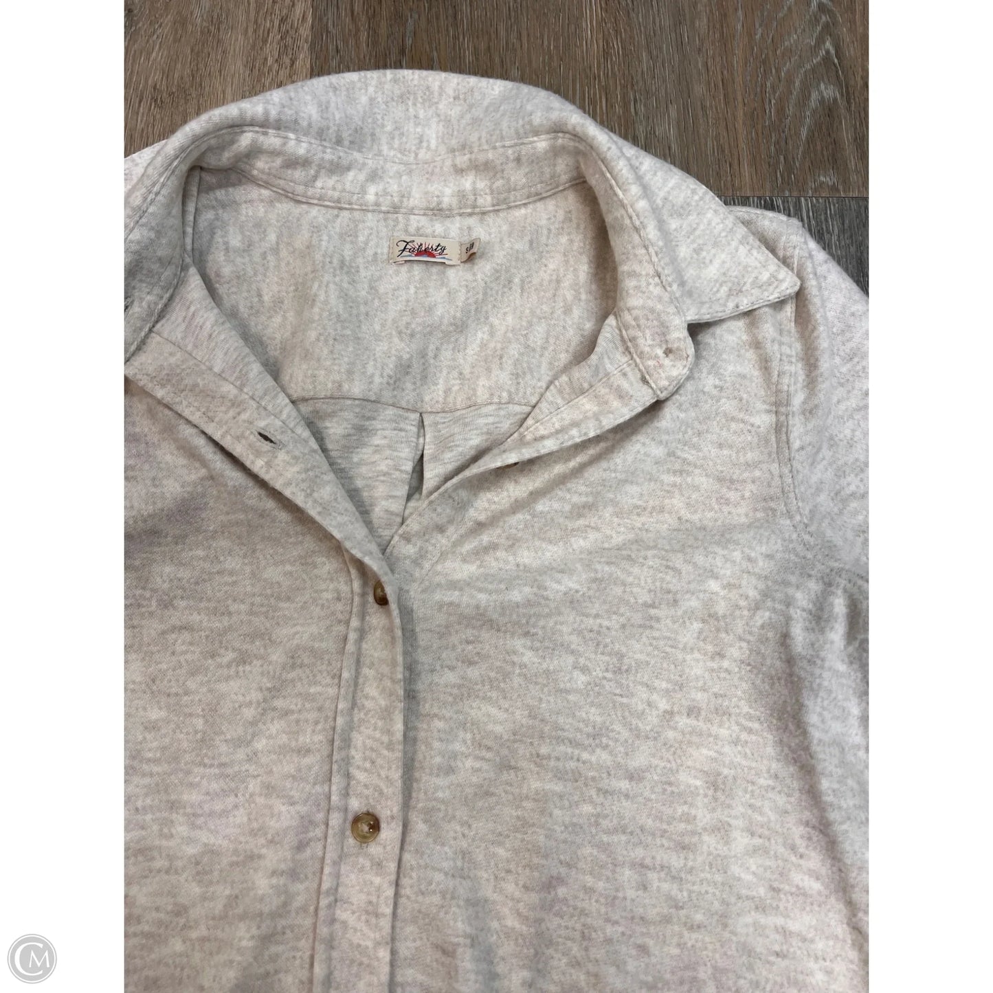Dress Casual Short By Faherty In Cream, Size: S
