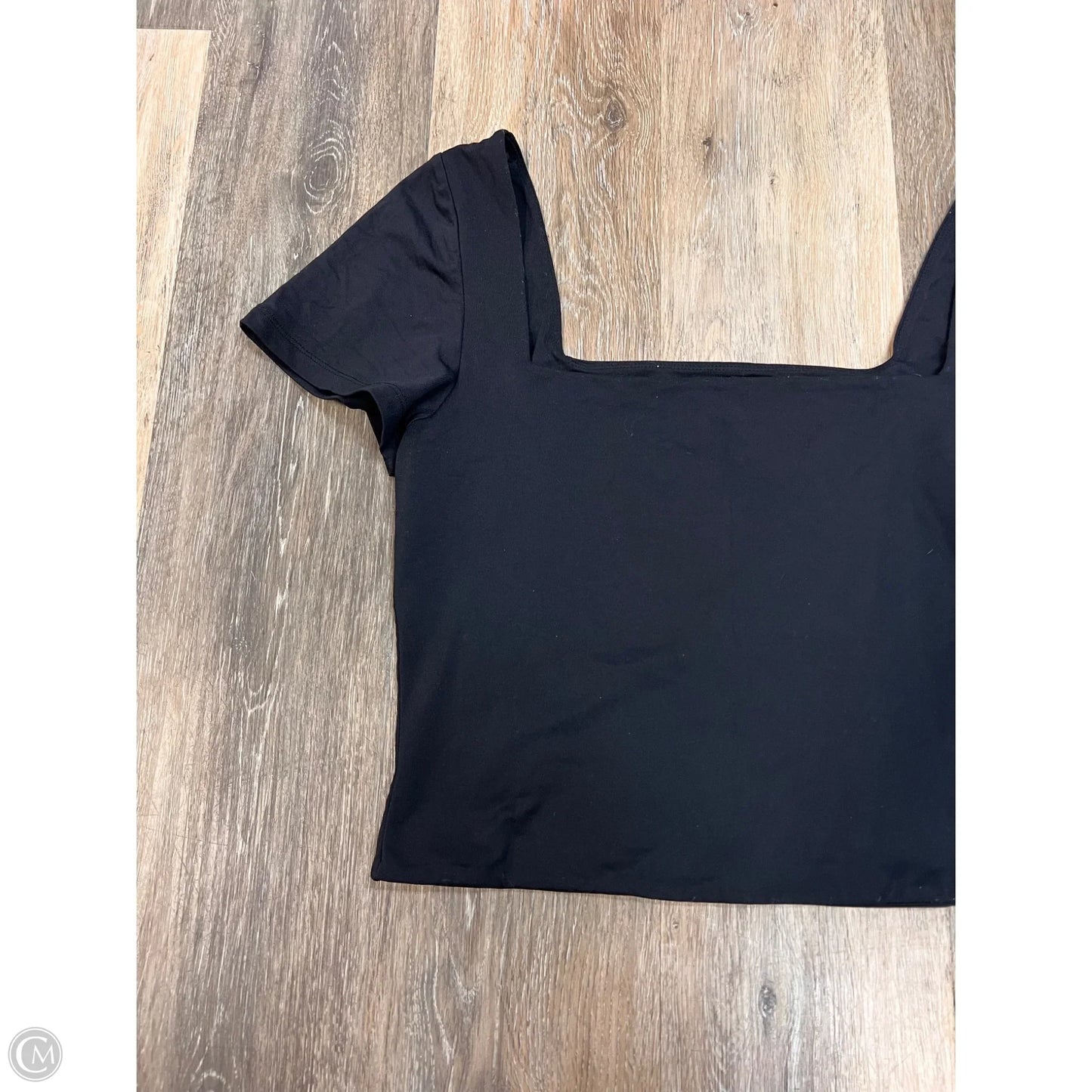 Blouse Short Sleeve By Babaton In Black, Size: Xl