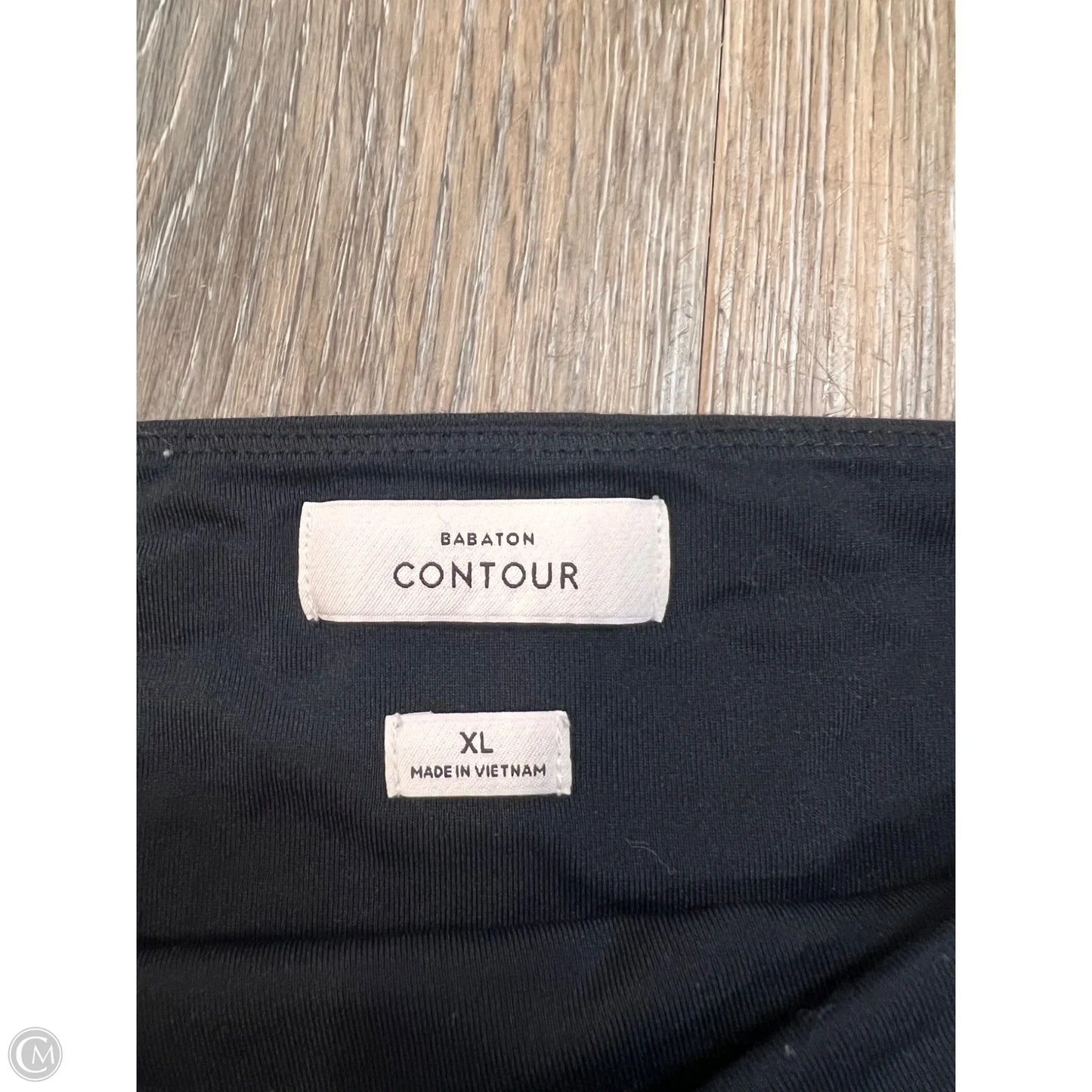 Blouse Short Sleeve By Babaton In Black, Size: Xl
