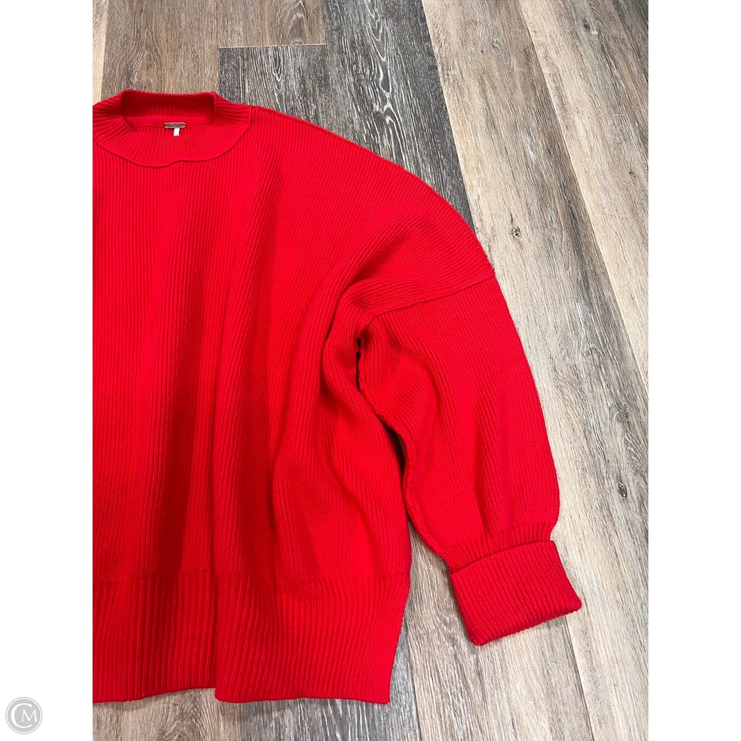 Sweater By Free People In Red, Size: L