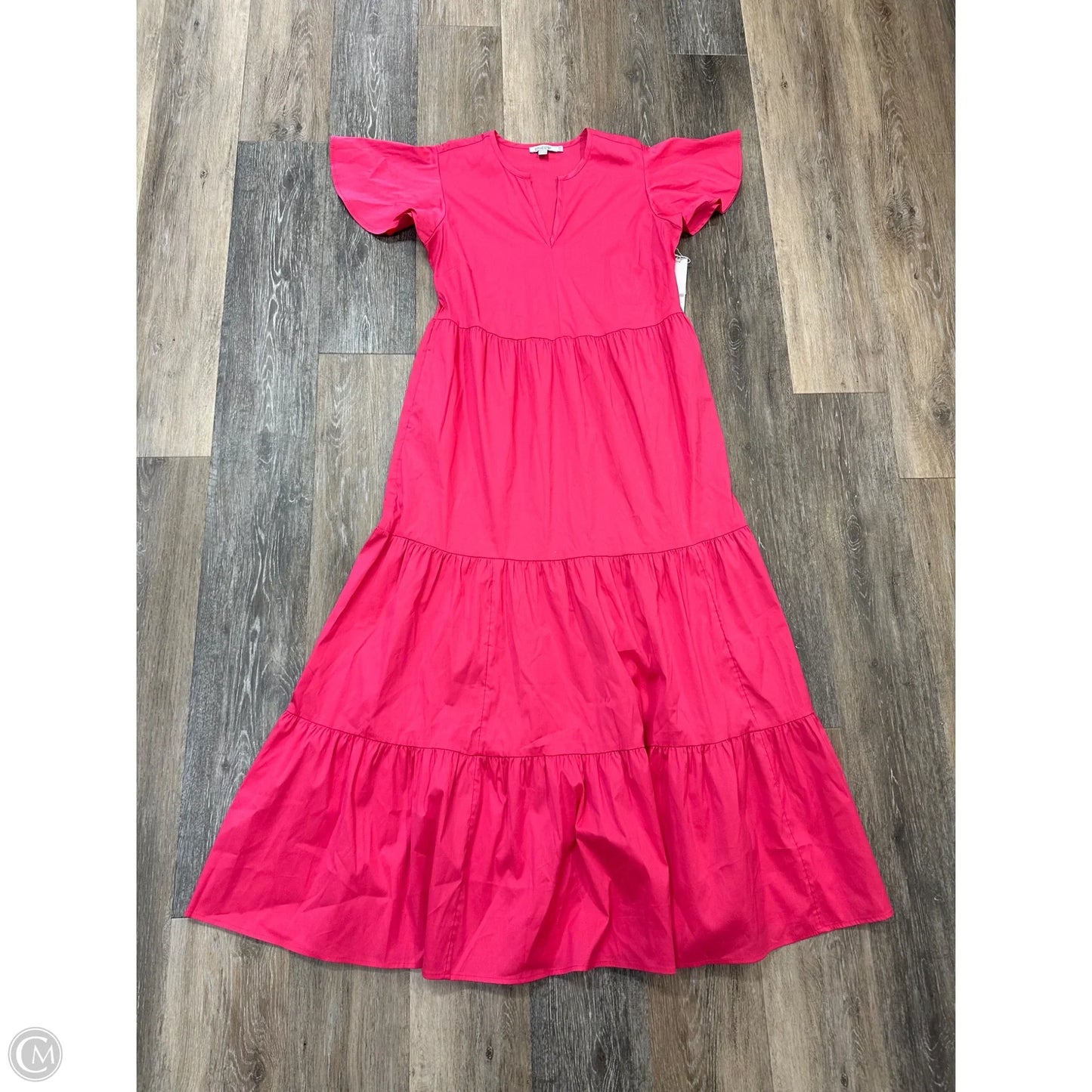 Dress Casual Maxi By Chicos In Pink, Size: 2
