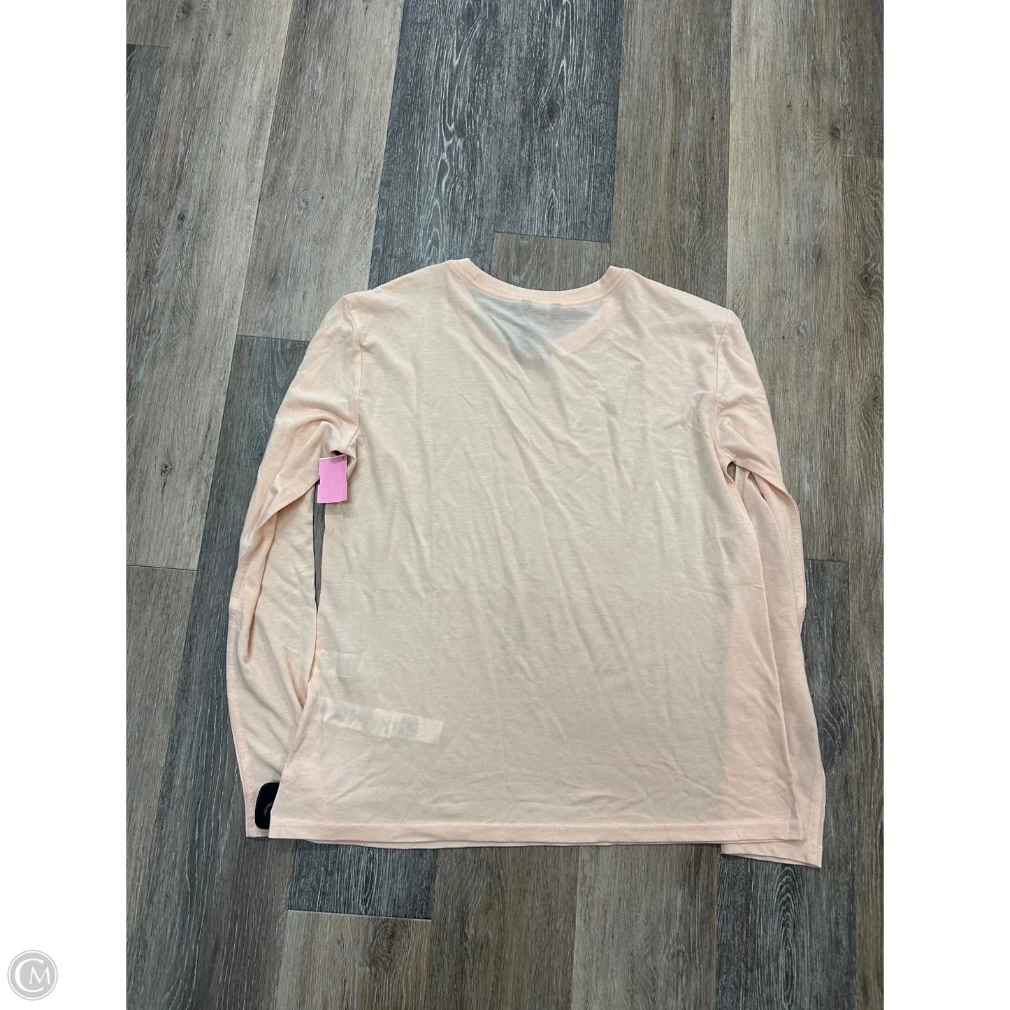 Athletic Top Long Sleeve Crewneck By Allbirds In Orange, Size: Xxl