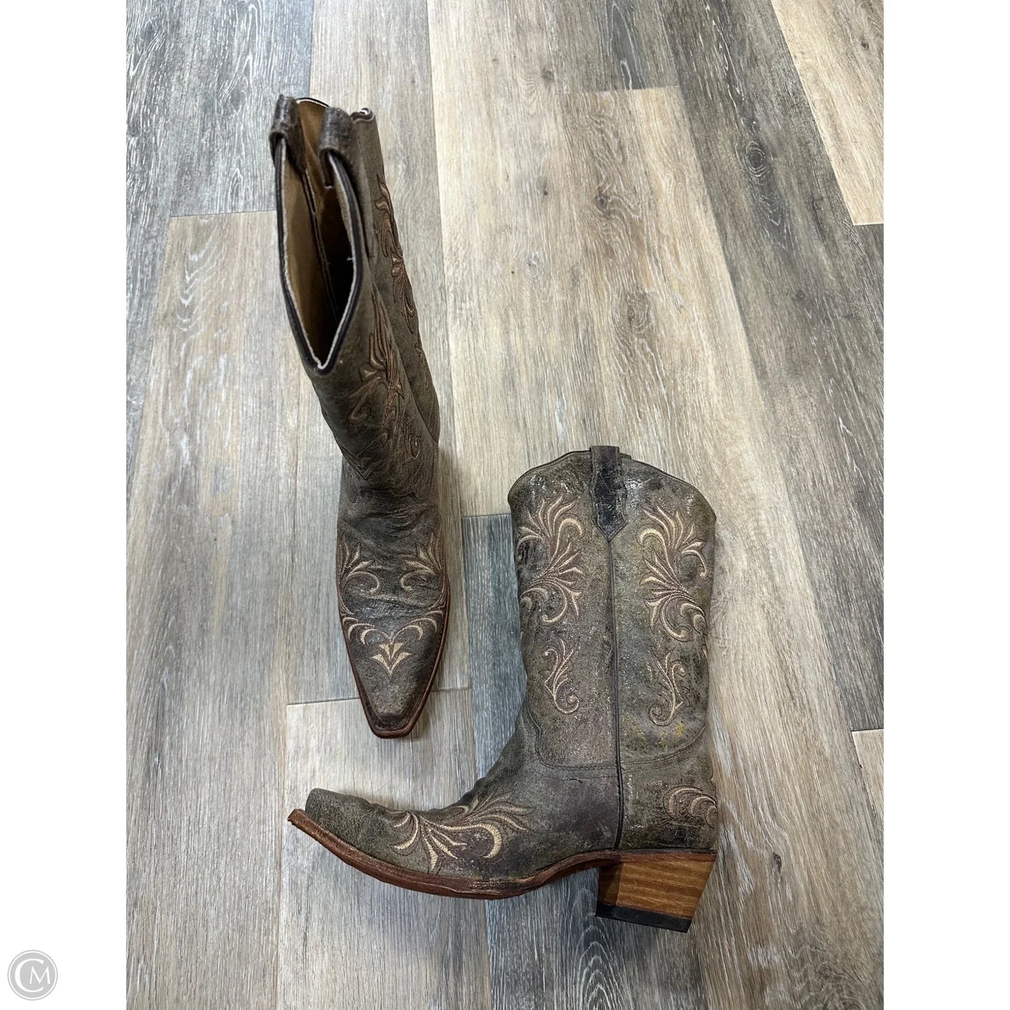 Boots Western By Circle G In Brown, Size: 11
