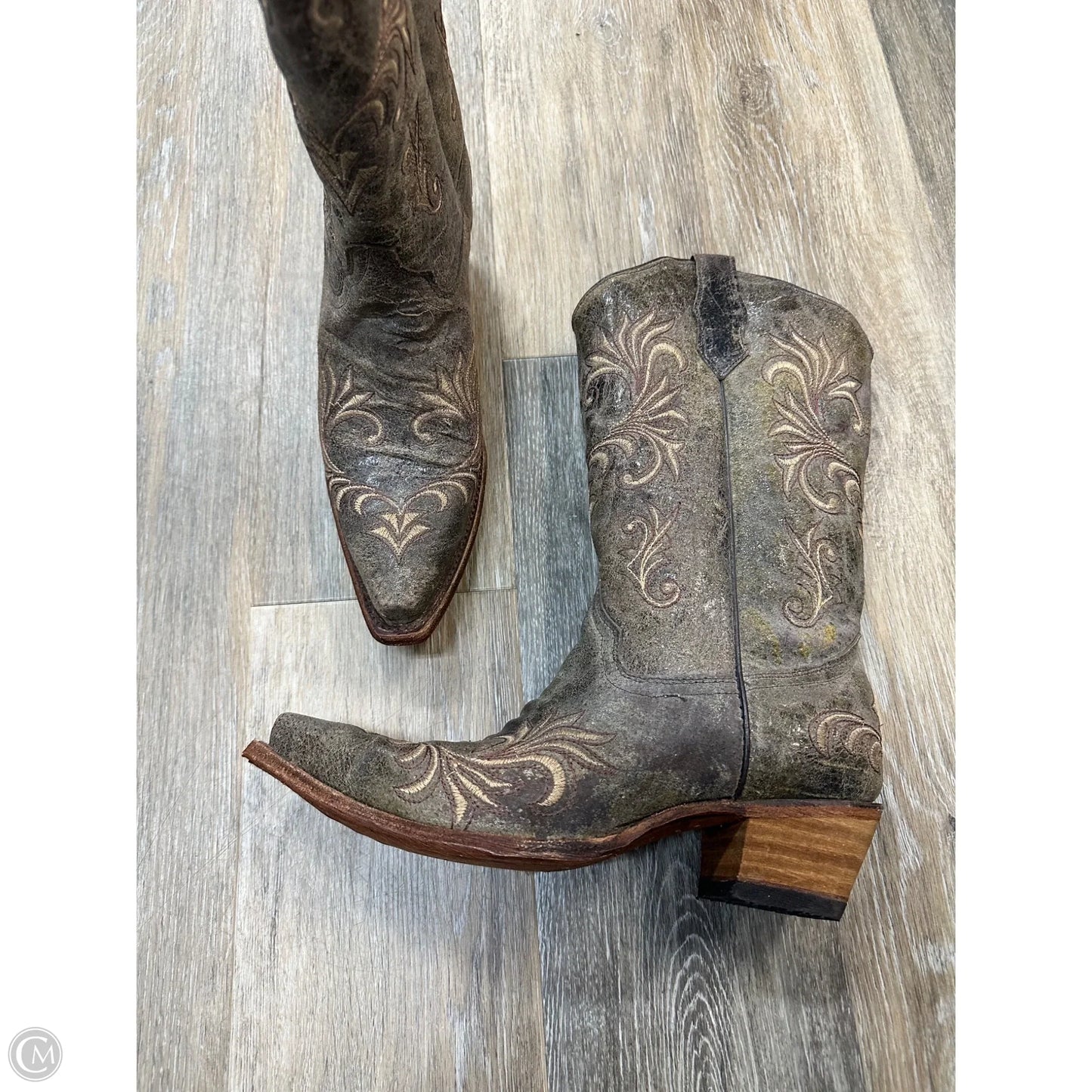Boots Western By Circle G In Brown, Size: 11