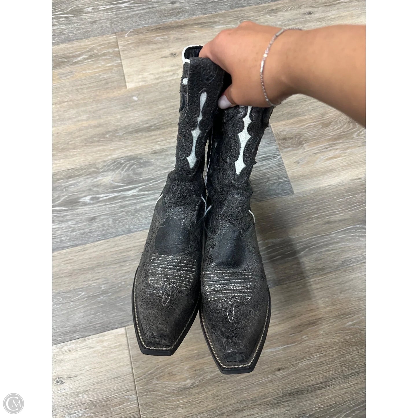Boots Western By Ariat In Black, Size: 7.5