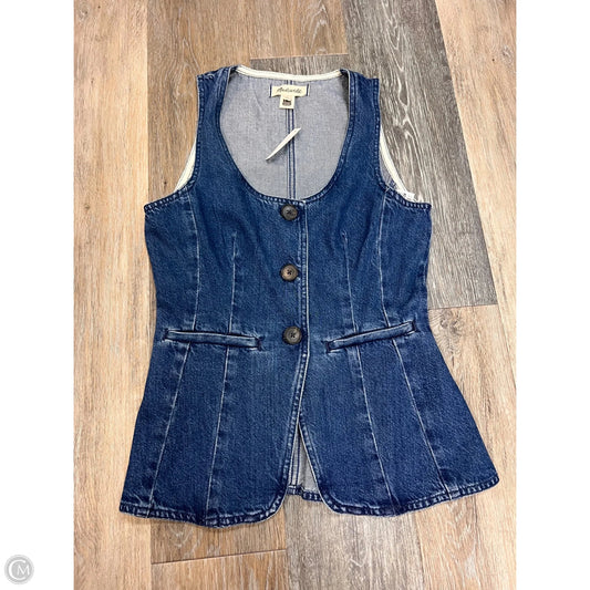 Vest Other By Madewell In Blue Denim, Size: 0