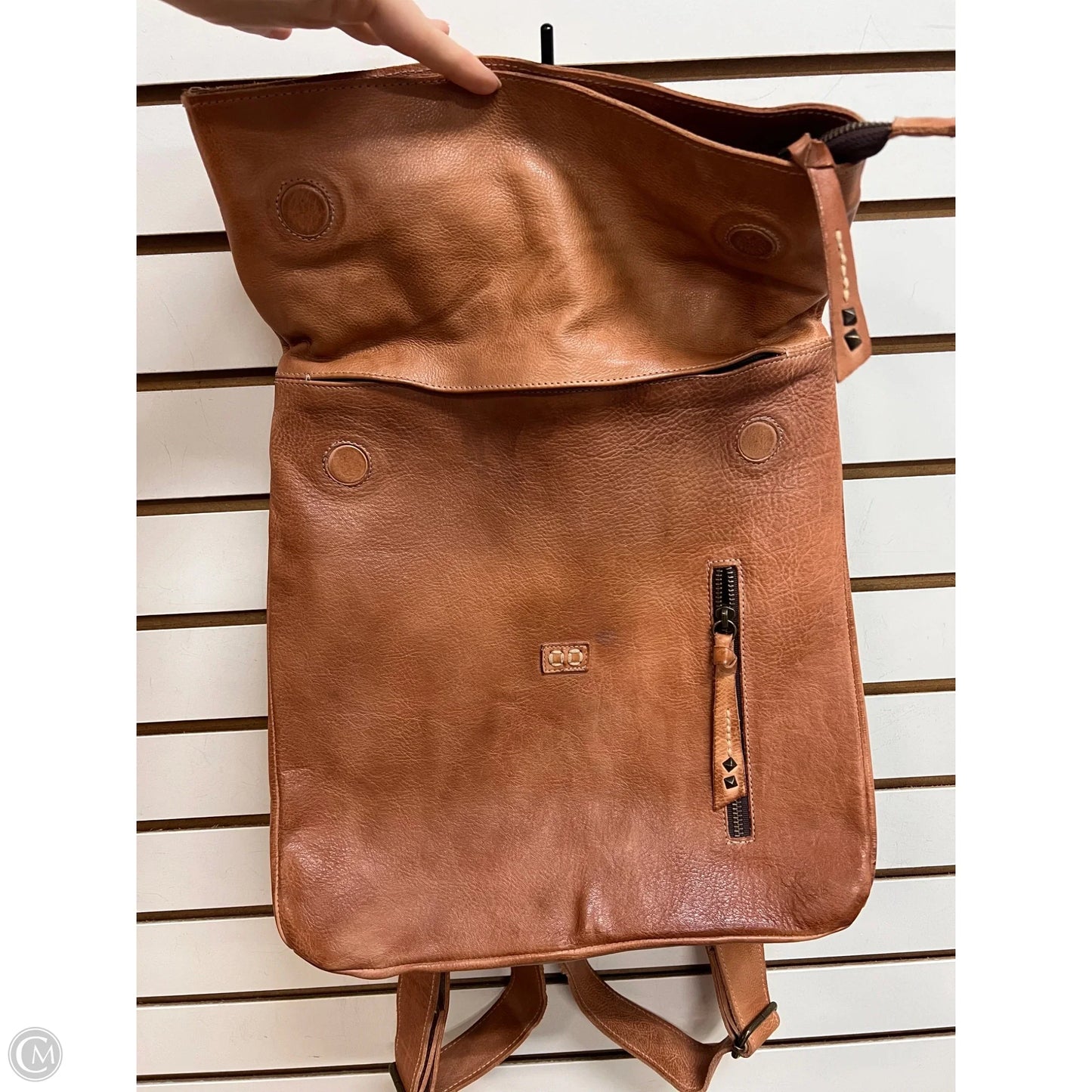 Backpack Leather By Bed Stu, Size: Large