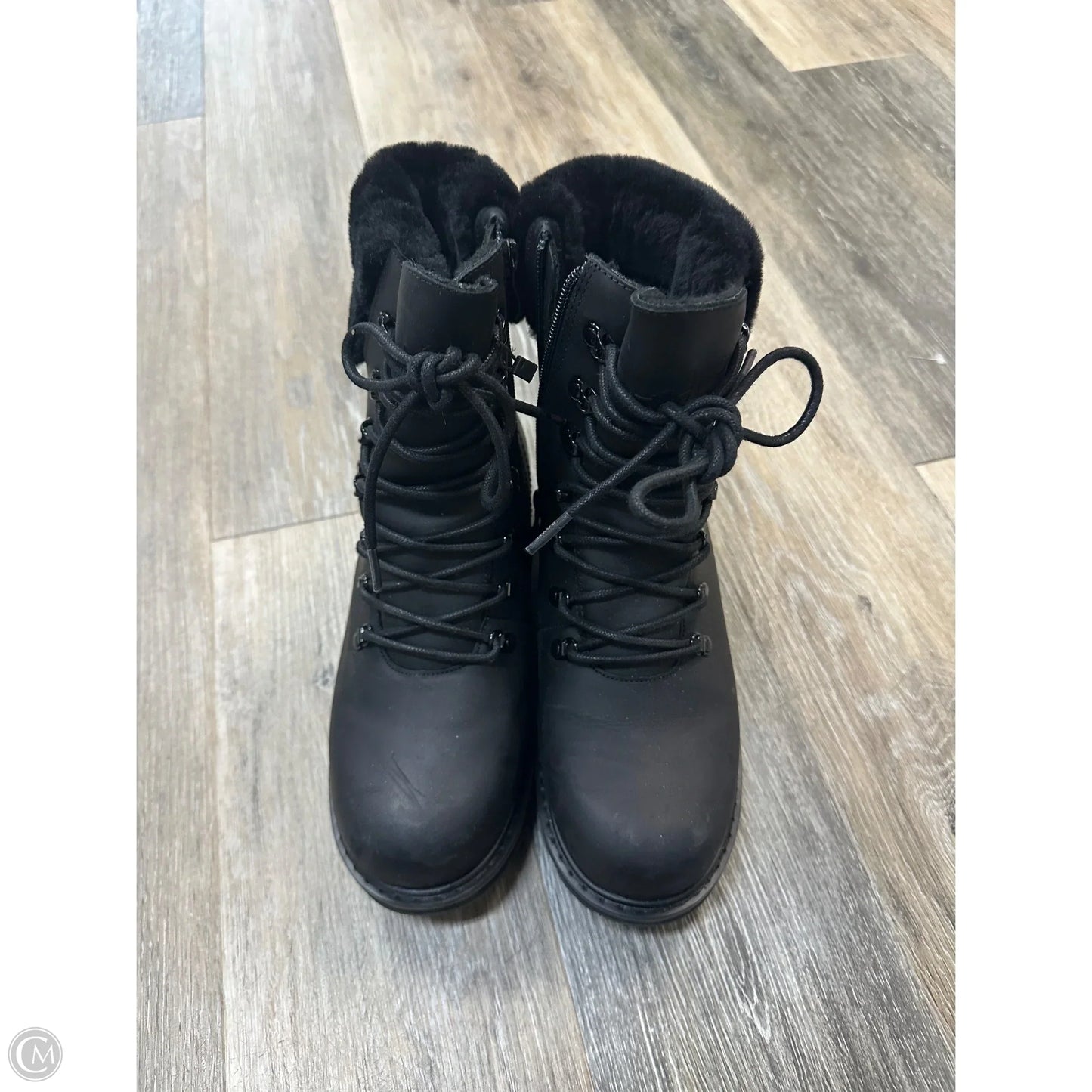Boots Snow By Canadian Royal In Black, Size: 9