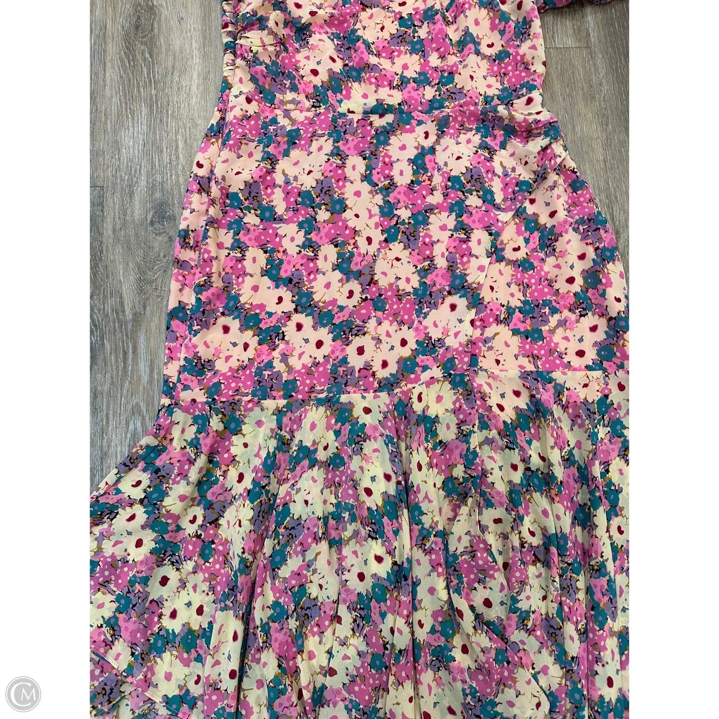 Dress Party Long By Astr In Floral Print, Size: L
