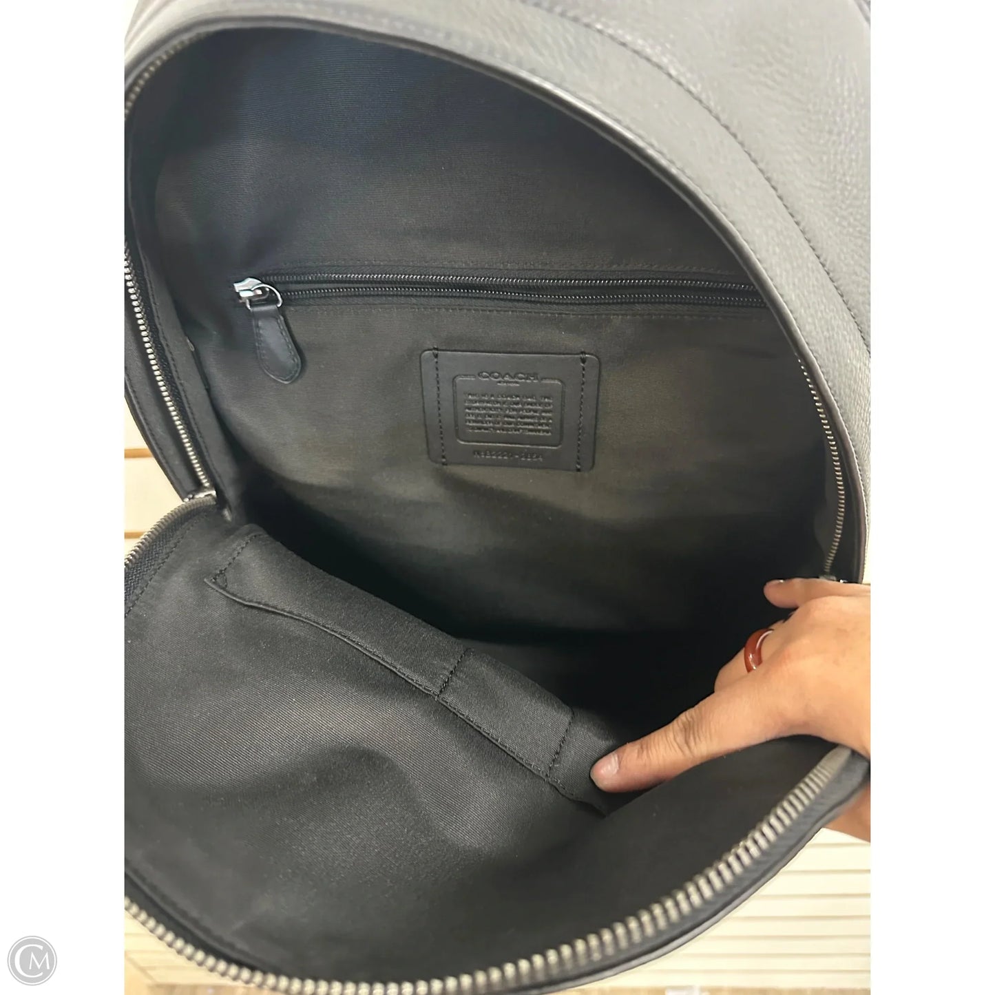 Backpack Designer By Coach, Size: Large