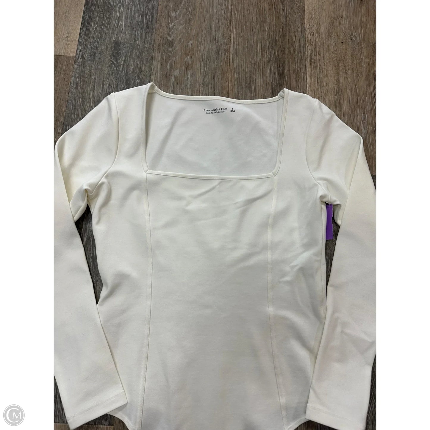 Bodysuit By Abercrombie And Fitch In White, Size: L