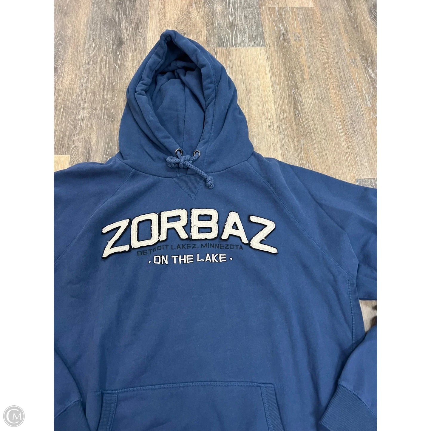 Sweatshirt Hoodie By Zorbaz In Blue, Size: Xxl