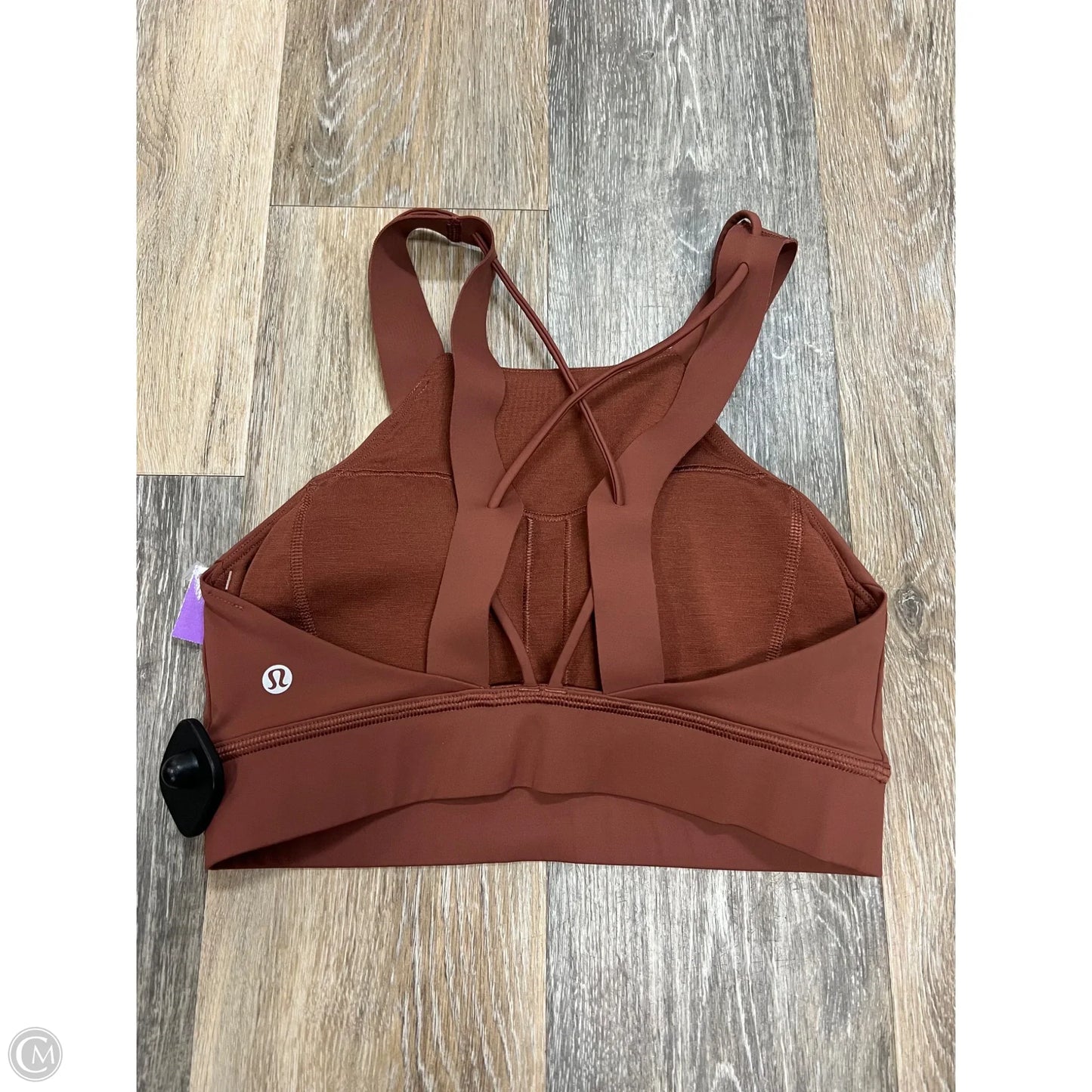 Athletic Bra By Lululemon In Orange, Size: 6