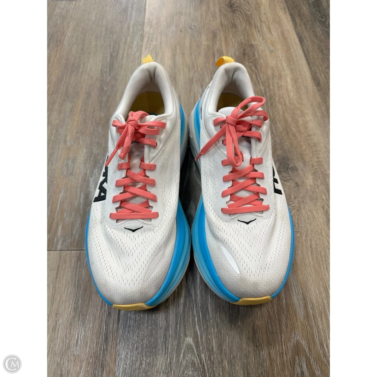 Shoes Athletic By Hoka In Multi-colored, Size: 8.5