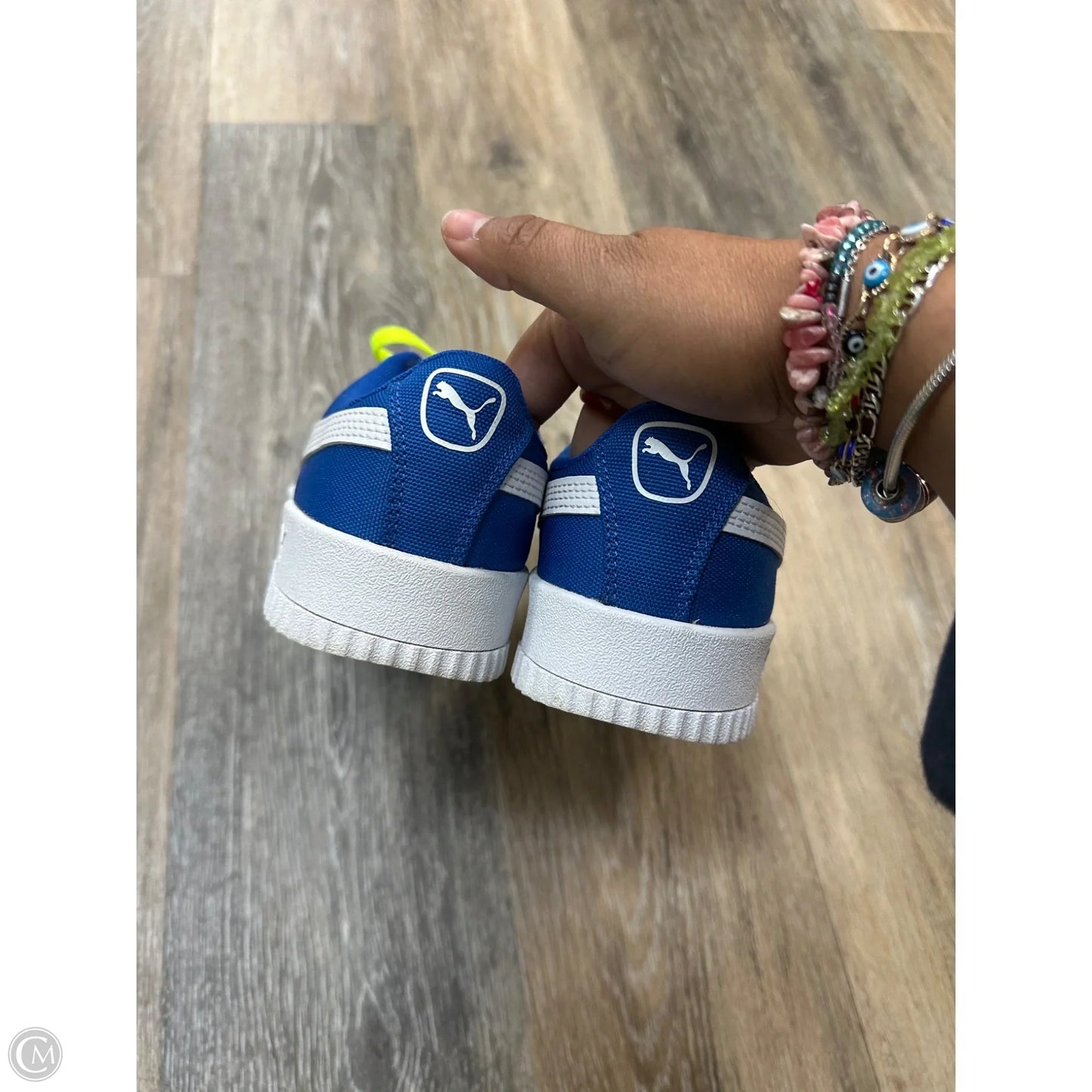 Shoes Athletic By Puma In Blue, Size: 7